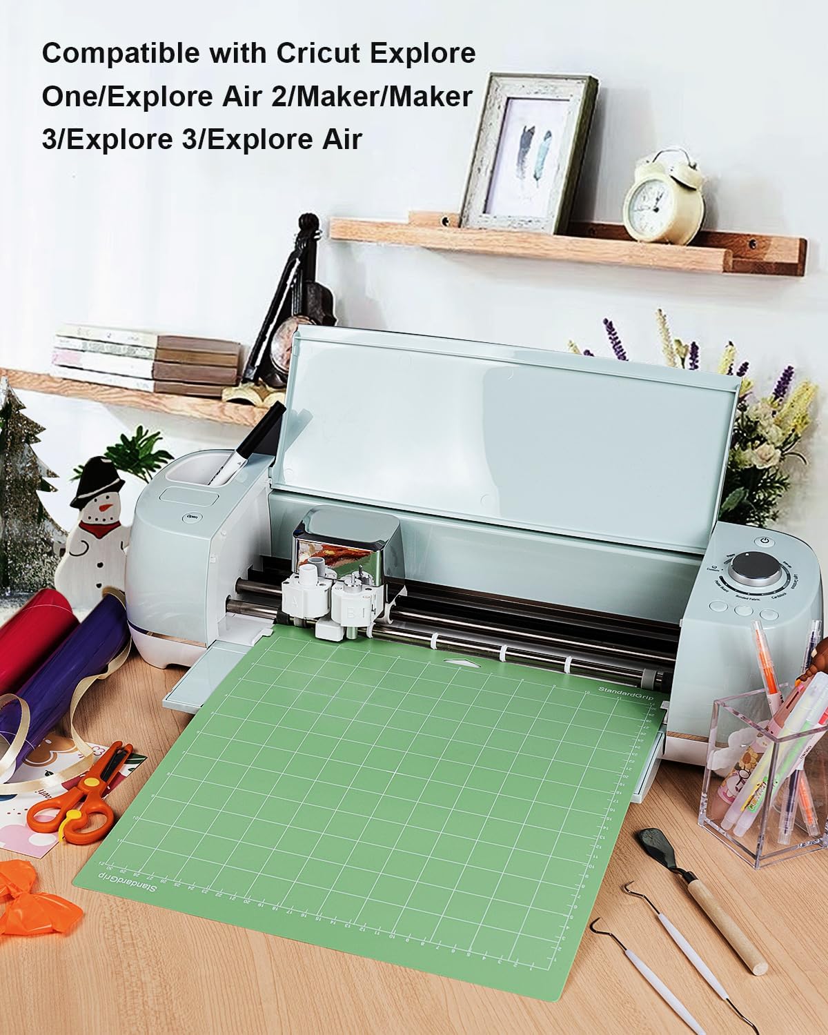 Gwybkq 12x12 Green Cutting Mat 12 Pack Replacement