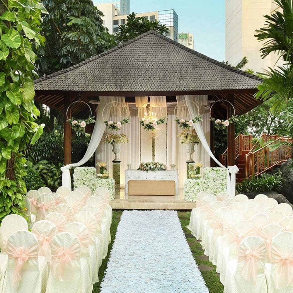 12pcs Bamboo Floral Hoop Wreath Set for DIY Crafts