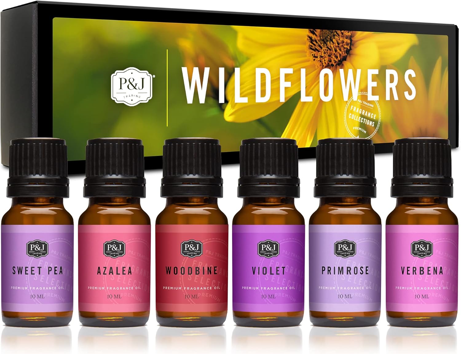 PJ Trading Wildflowers Fragrance Oil Set of 6