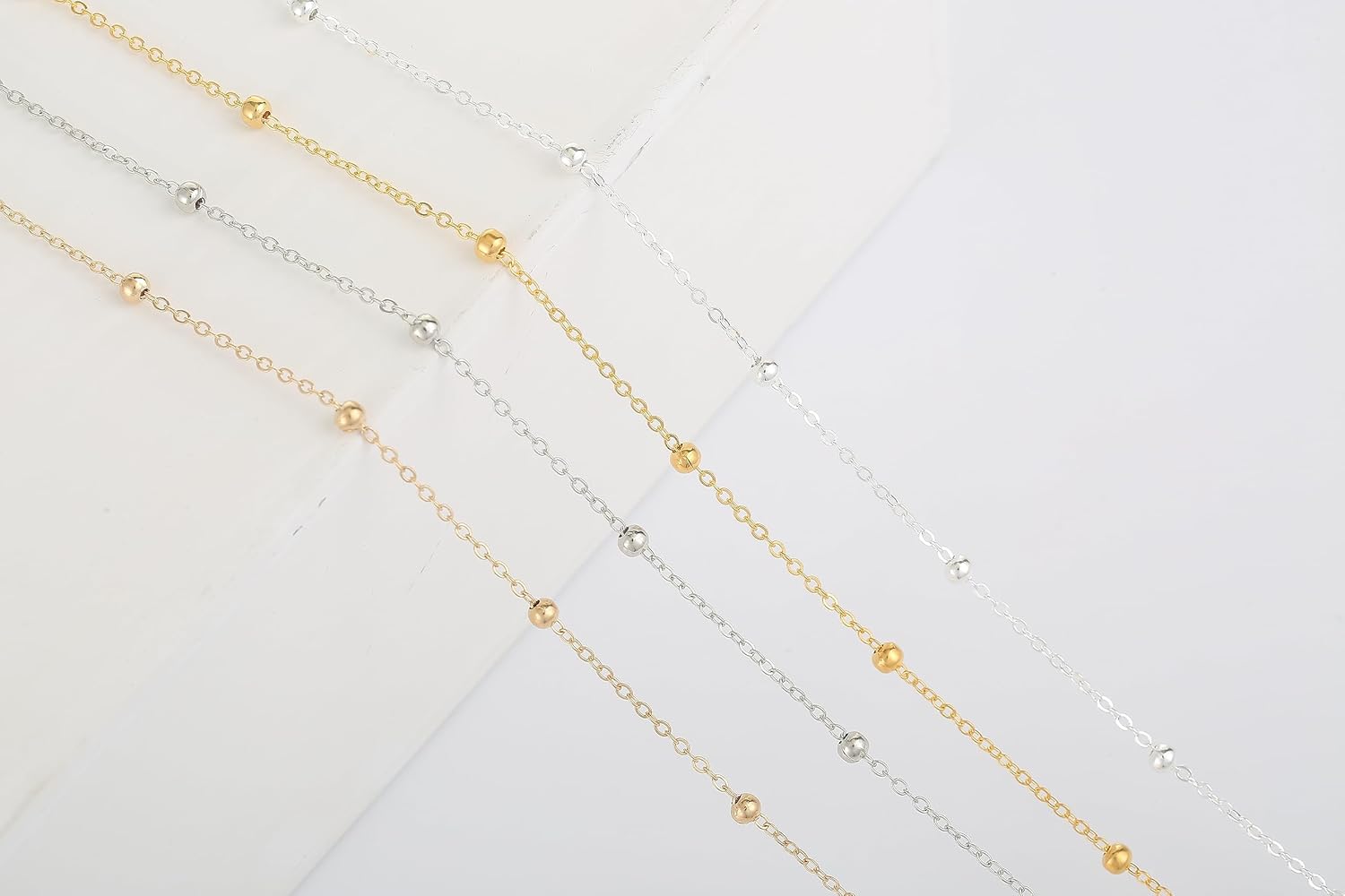 KAOYOO 20 Yard Stainless Steel Ball Chain for DIY Crafts