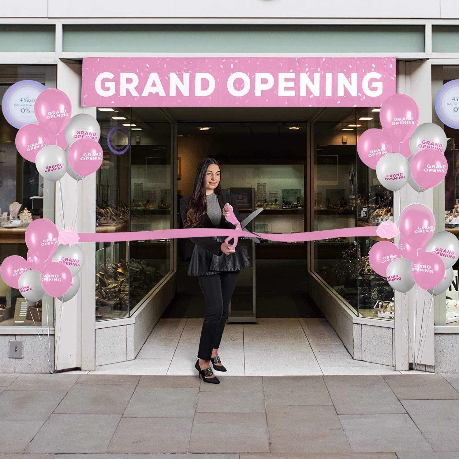 Upper Midland Products Deluxe Grand Opening Ribbon Cutting Kit