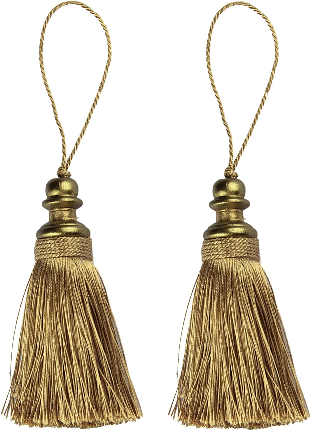 2 Pack 8 Inch Tassel With Loops - Handmade DIY Accessory