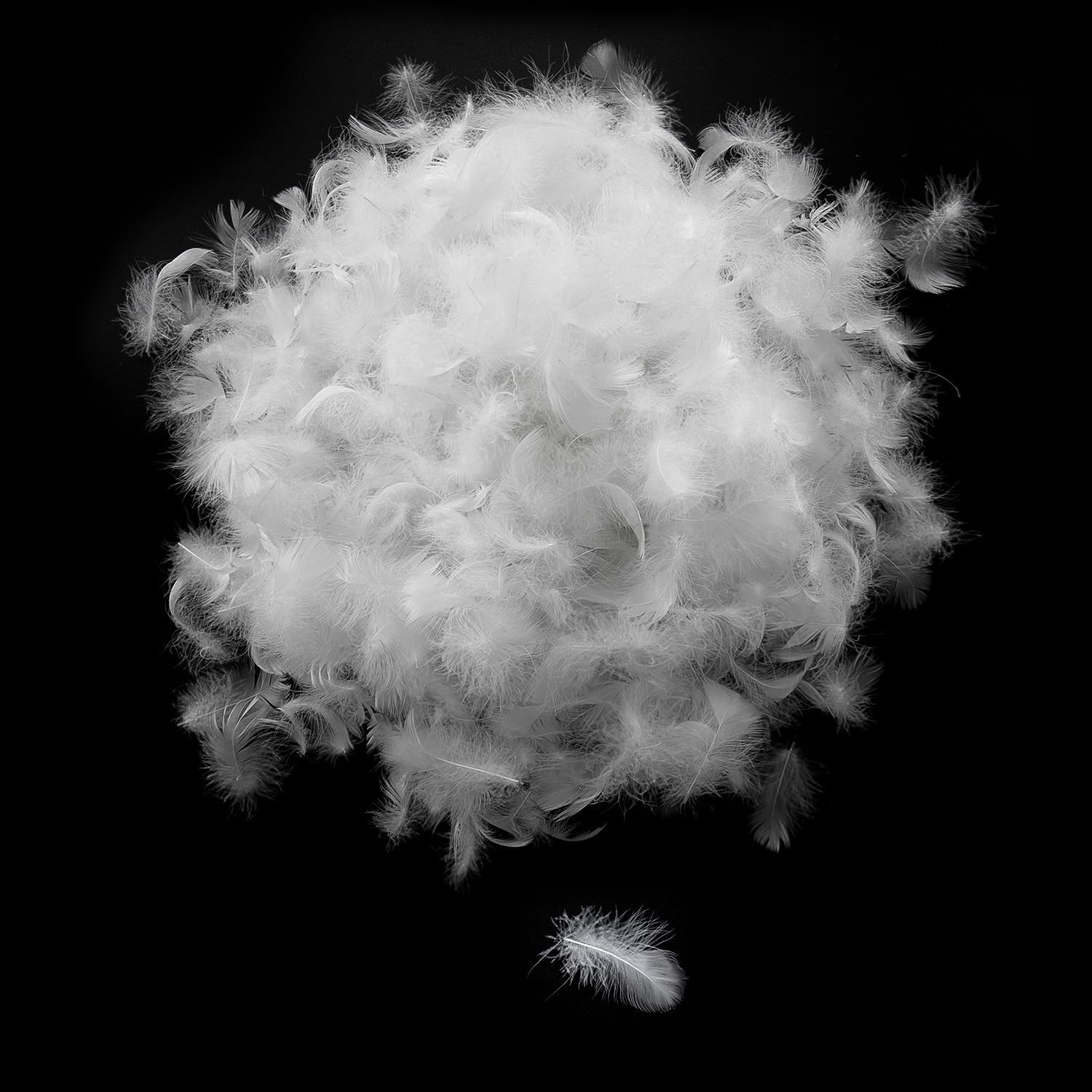 MOOX Down Feather Pillow Filling 2LB White