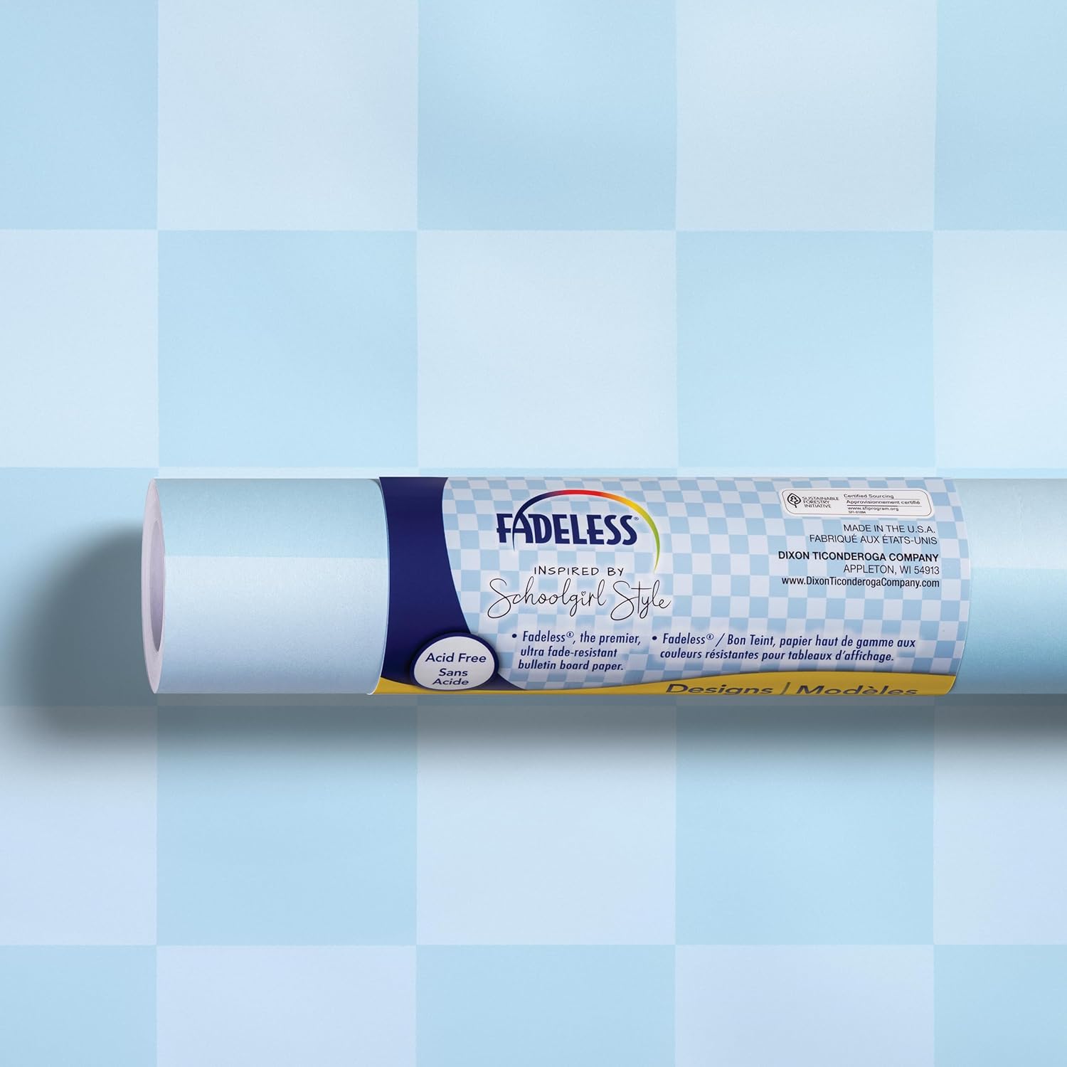 Fadeless Schoolgirl Bulletin Board Paper Day Dream 4725 x 25 1 Roll