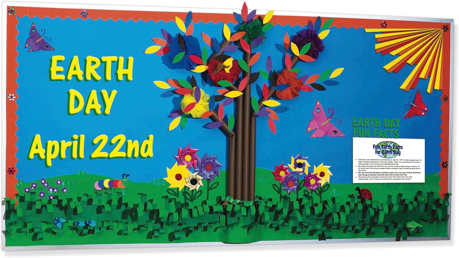 Fadeless Bulletin Board Paper 48 x 50 Canary 1 Roll