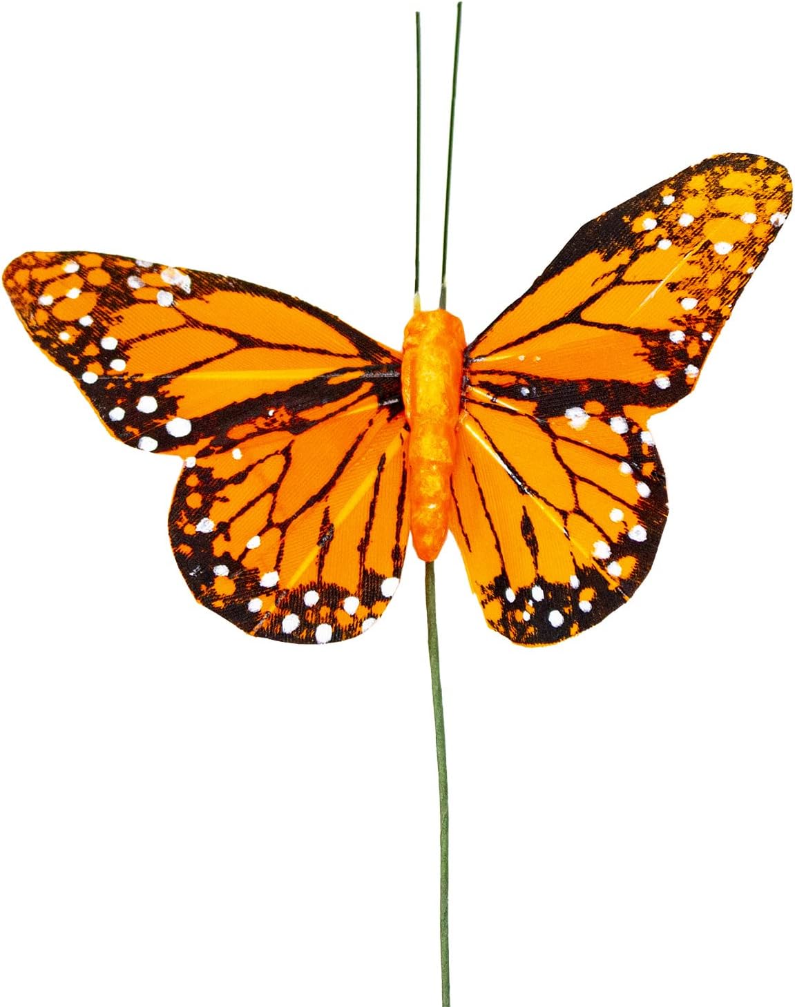 Berfutall Monarch Butterfly Decor Set of 12 with Wire