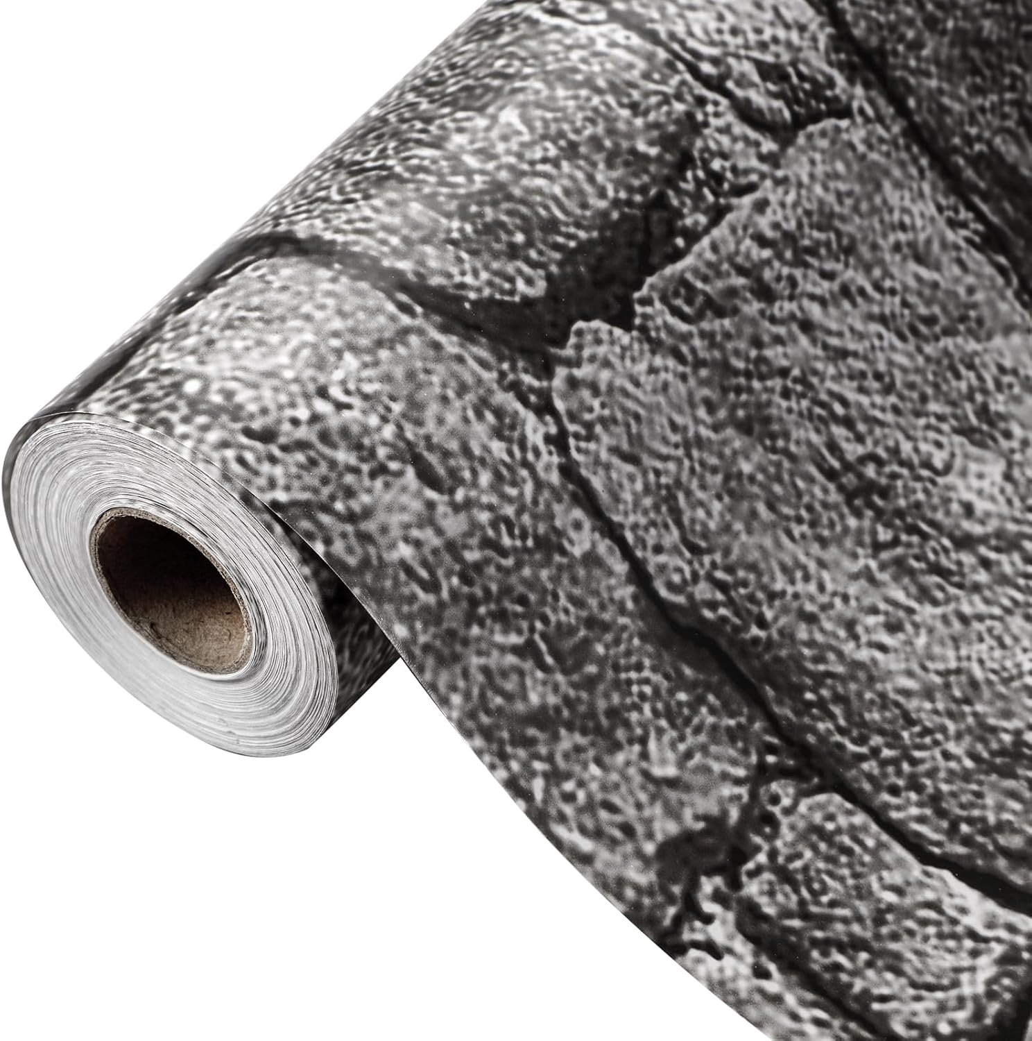 Tenceur Gray Brick Bulletin Board Paper Roll 24x100ft Classroom Decor