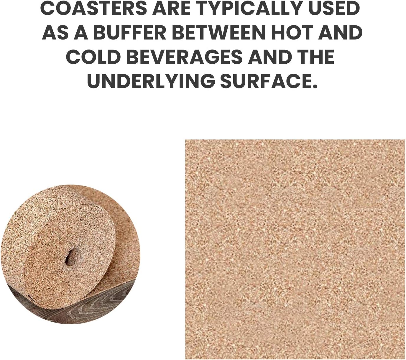 Flowe Self-Adhesive Cork Tiles for Wall Use