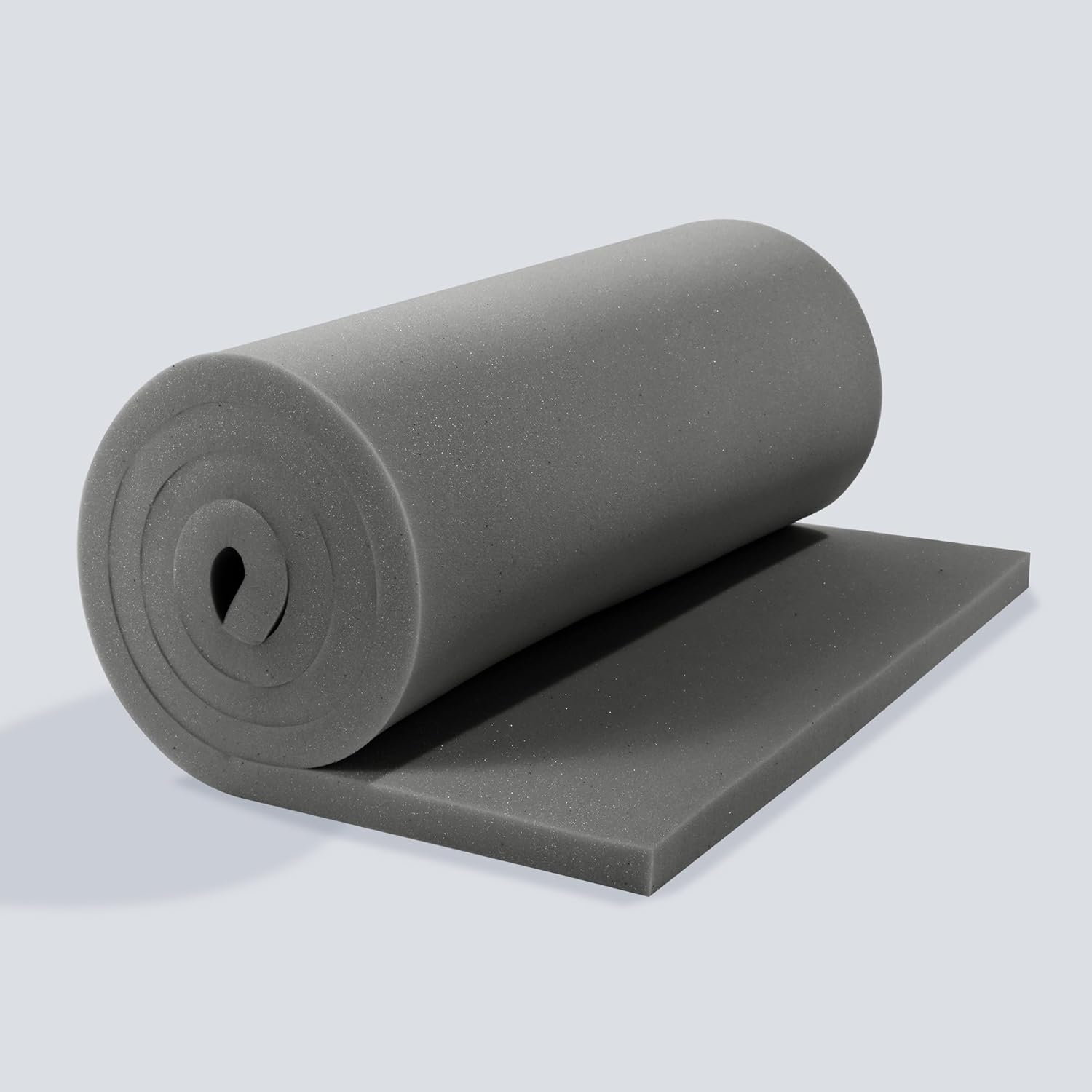 HOMBYS Upholstery Foam Cushion Support 05 Inch Gray