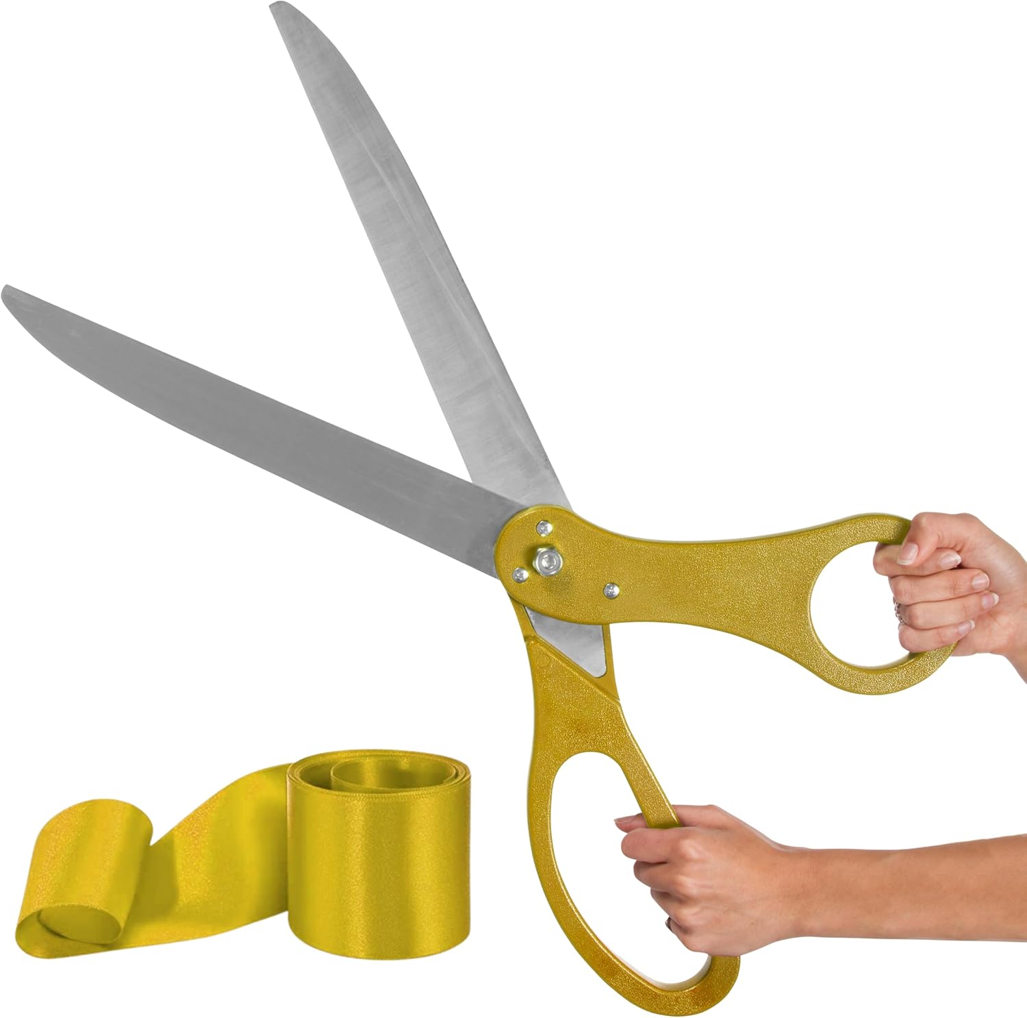 Giant Gold Scissors for Ribbon Cutting Ceremony 25 Inch