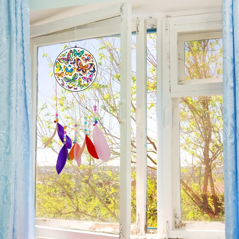 Colorful Diamond Art Hanging Pendant DIY Kit