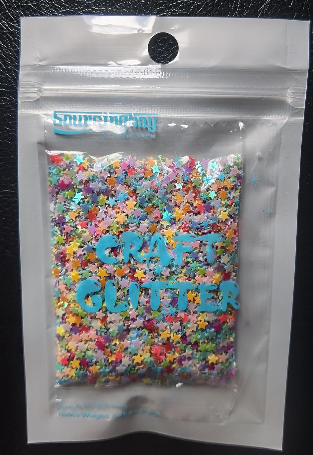 Sourcingbay Star Shape Glitter Confetti - 035oz Multicolor