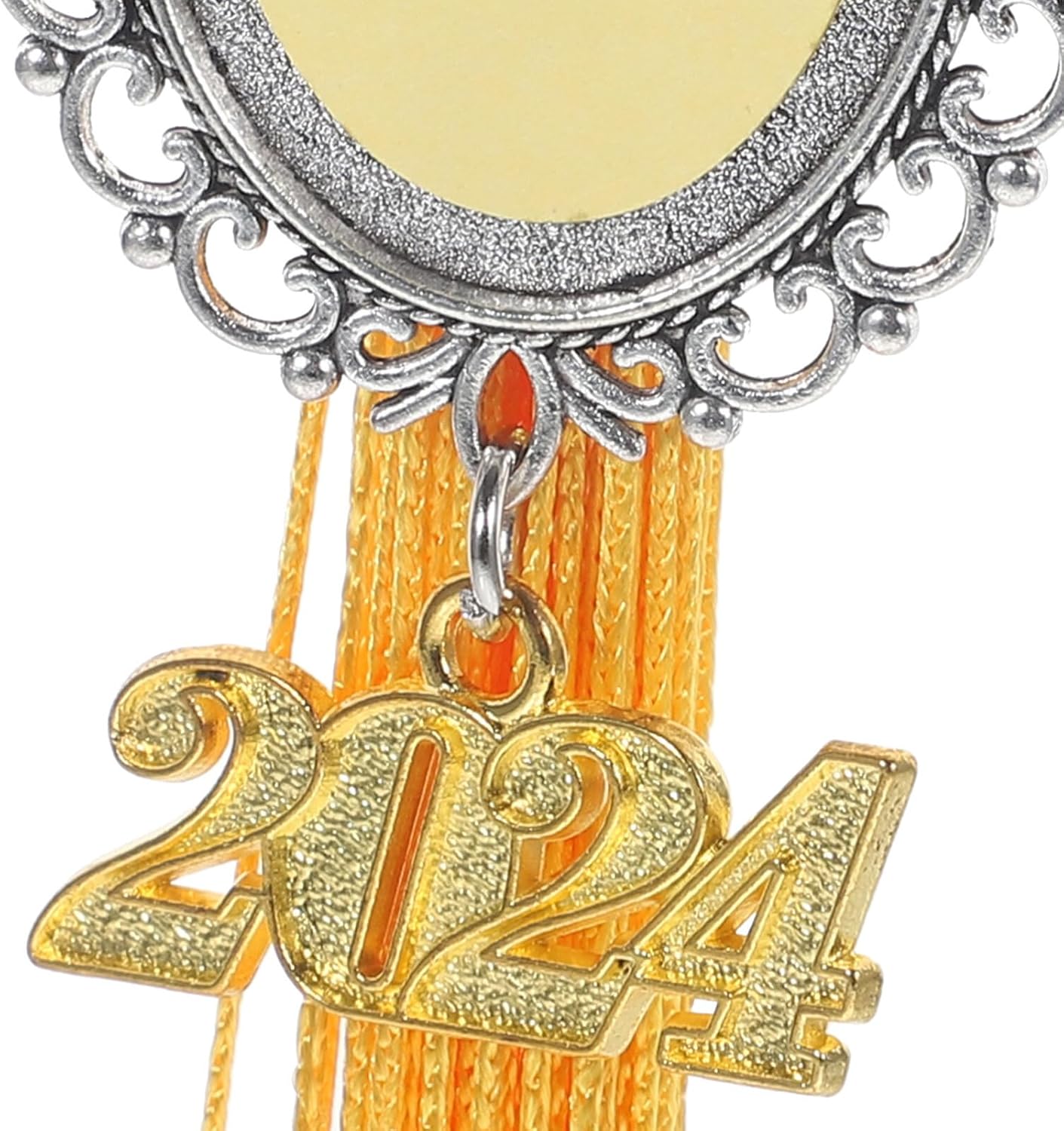 Class of 2024 Graduation Tassel with Photo Charm Decoration