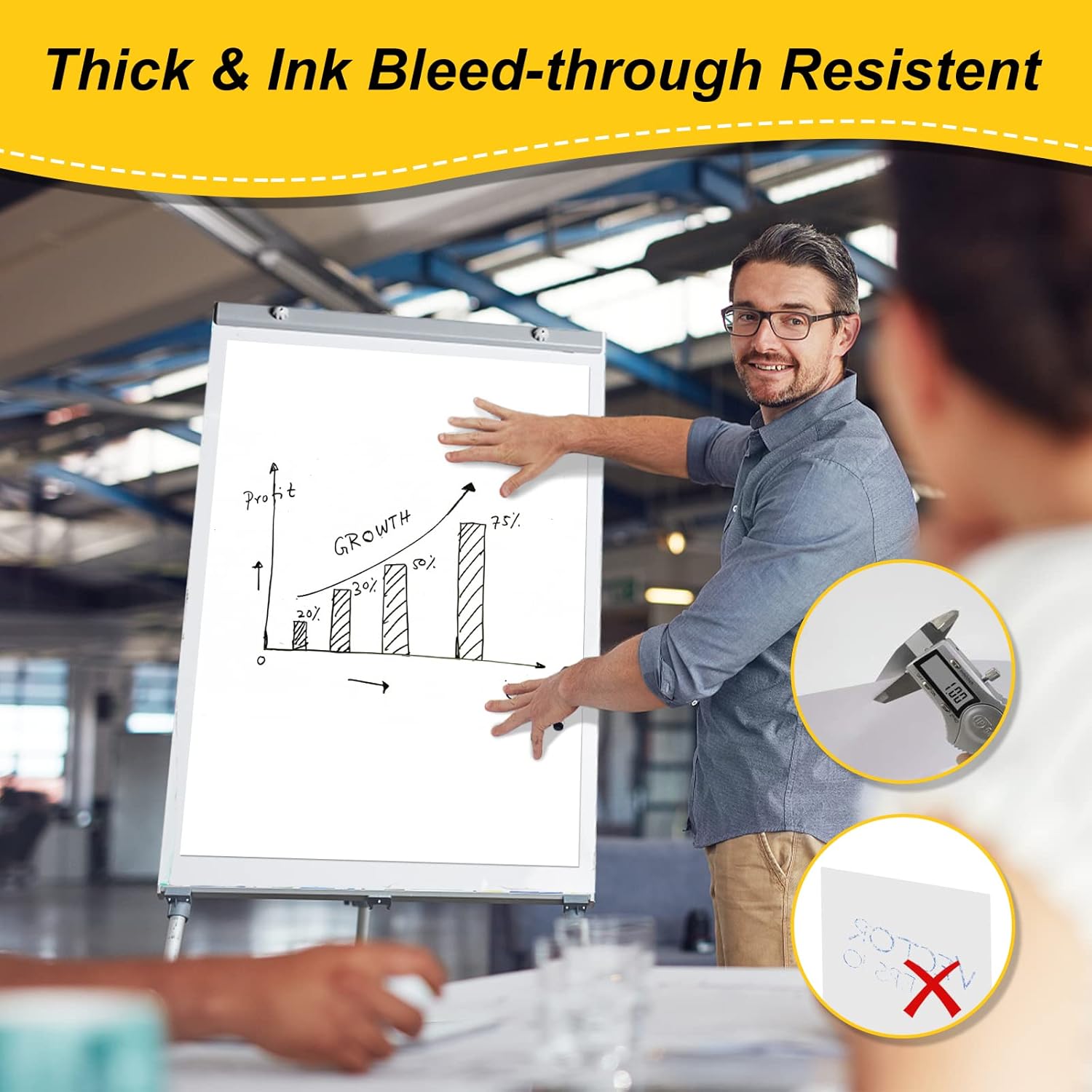 Nortix Sticky Easel Pads 20x23 Inch 6 Pads