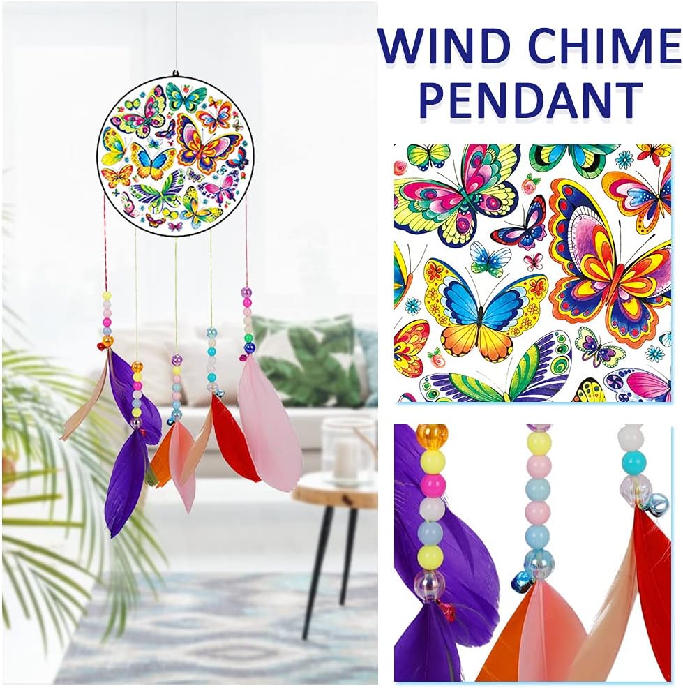 Colorful Diamond Art Hanging Pendant DIY Kit
