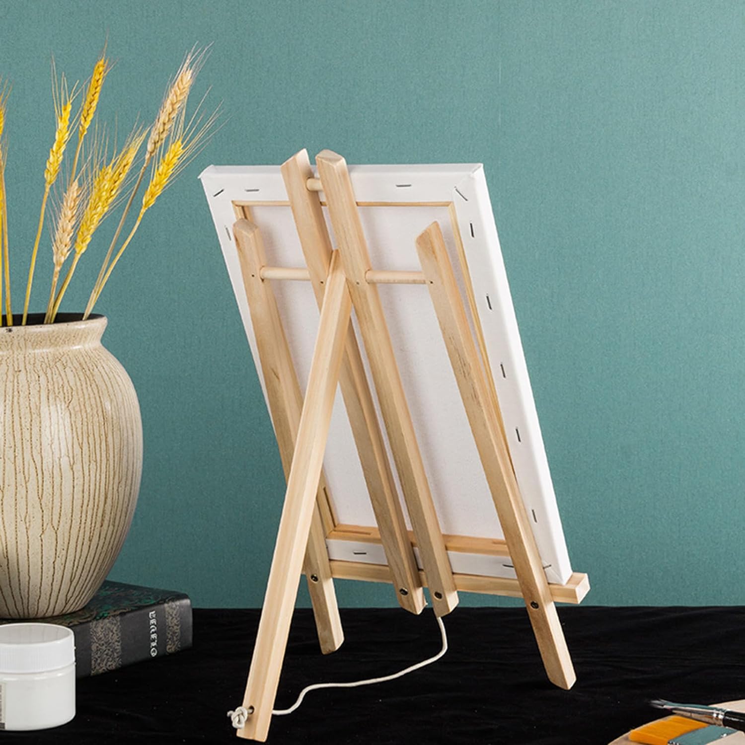 Tosnail 3 Pack Wooden Art Easel Stand 16 Inches