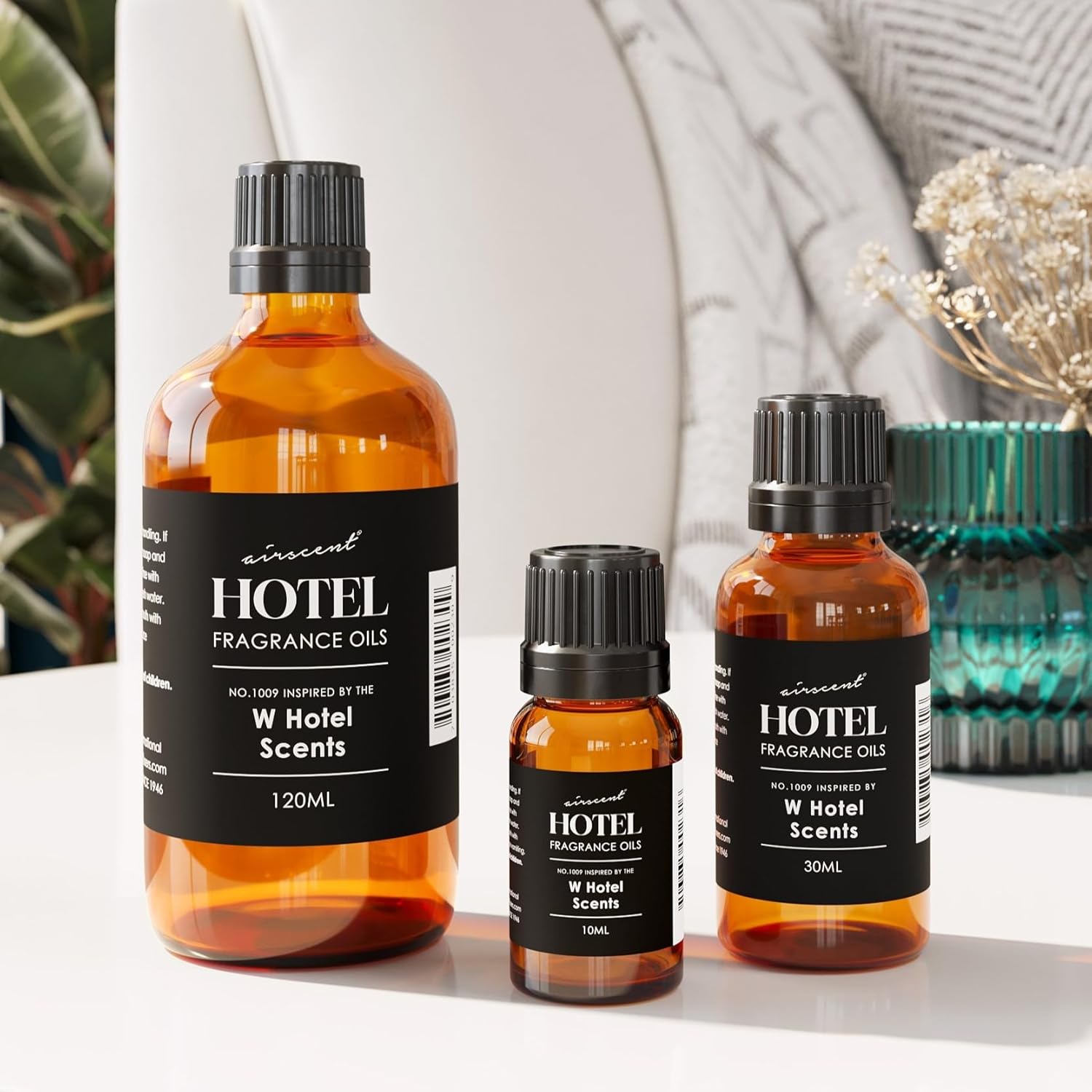 Air-Scent Hotel Diffuser Oil Inspired by The W - 10 mL Glass Bottle