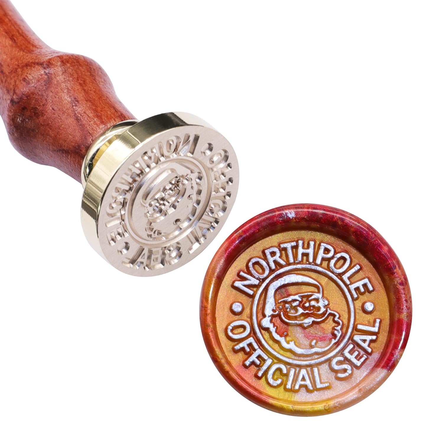 SWANGSA Santa Clause Northpole Wax Seal Stamp