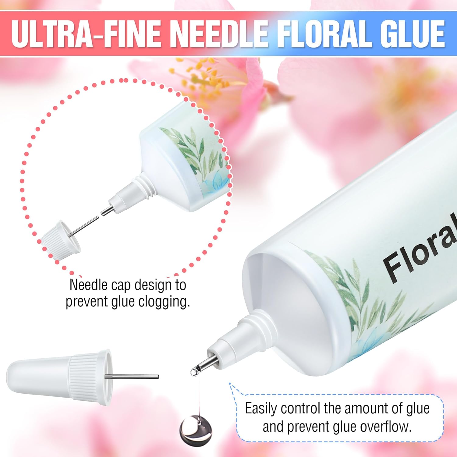 MotiMind Floral Adhesive Glue for Flowers and Crafts