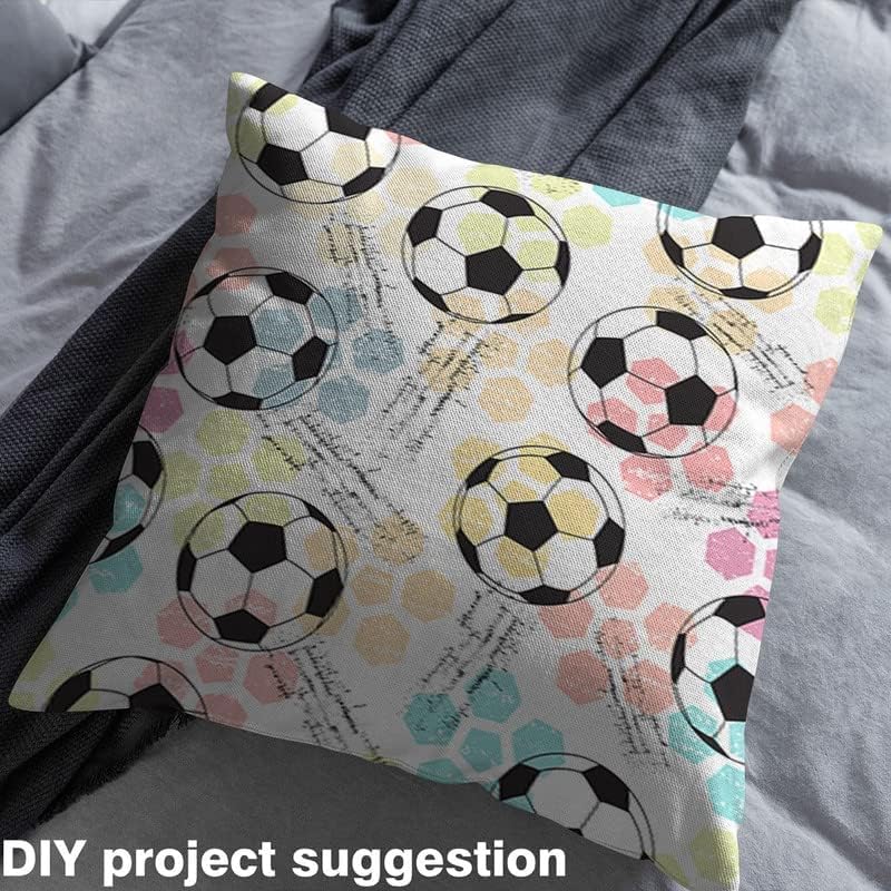 Football Upholstery Fabric by Yard Pink Beige