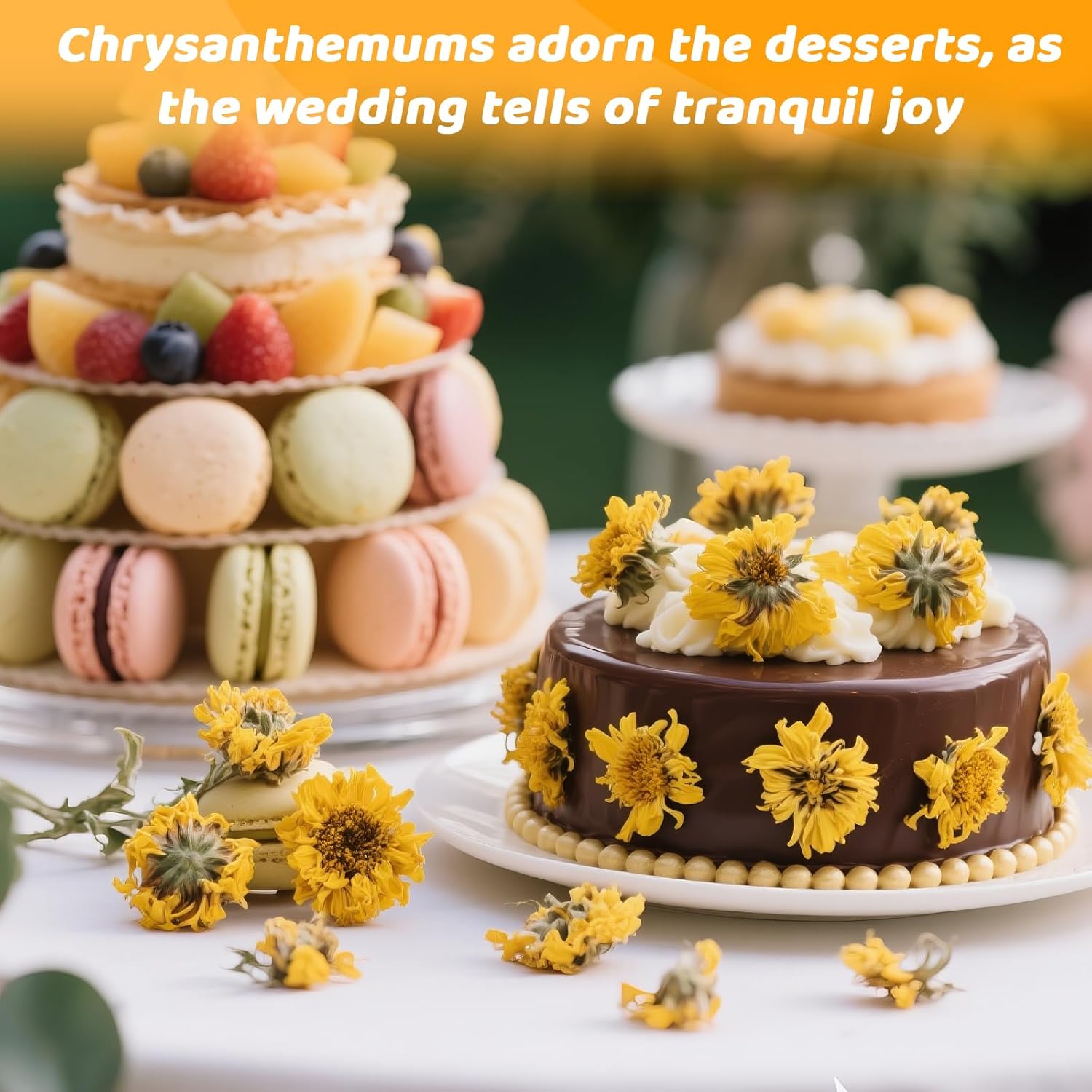 Sukh Dried Fetus Chrysanthemum Natural Dried Flowers for Candle Soap Bomb Making