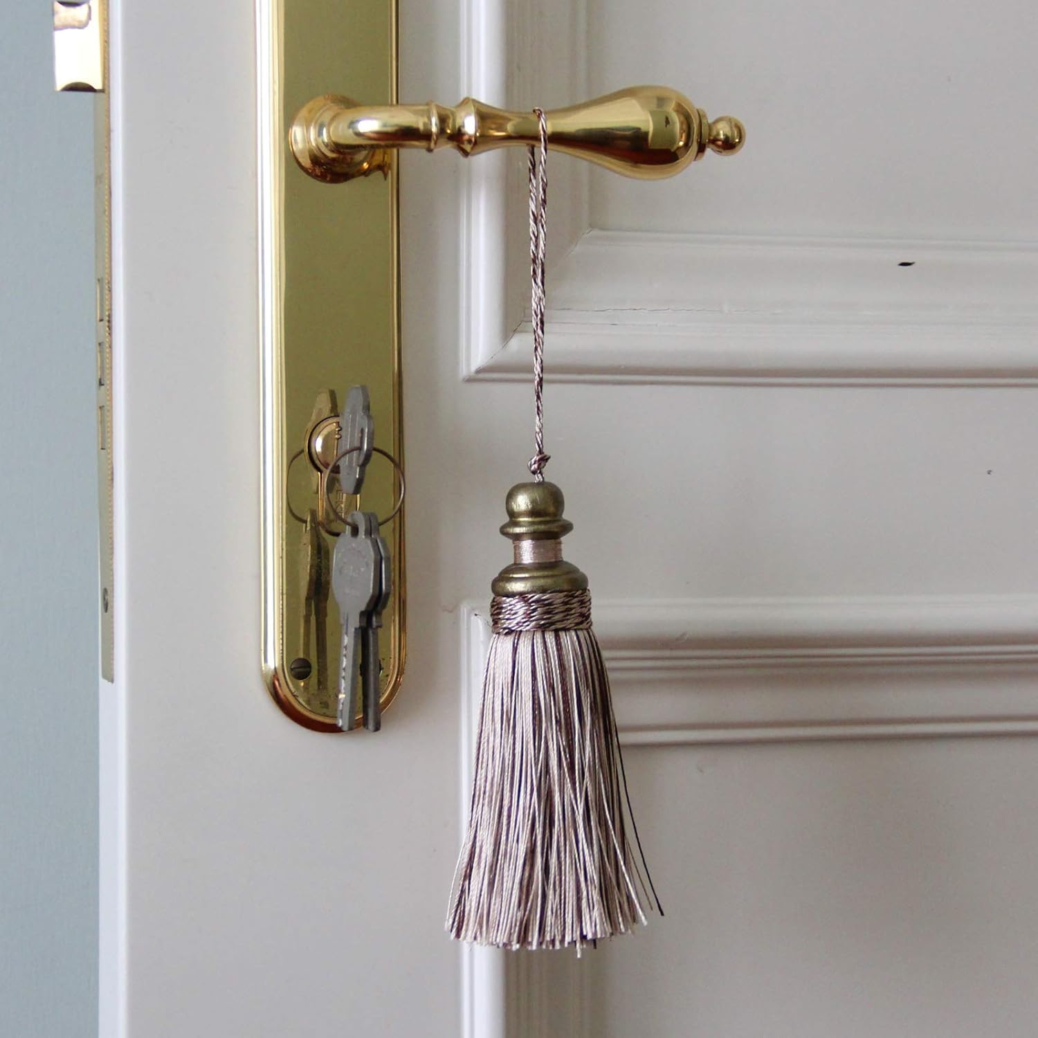 2 Pack Tassel Key Tassels with Loops for DIY Crafts