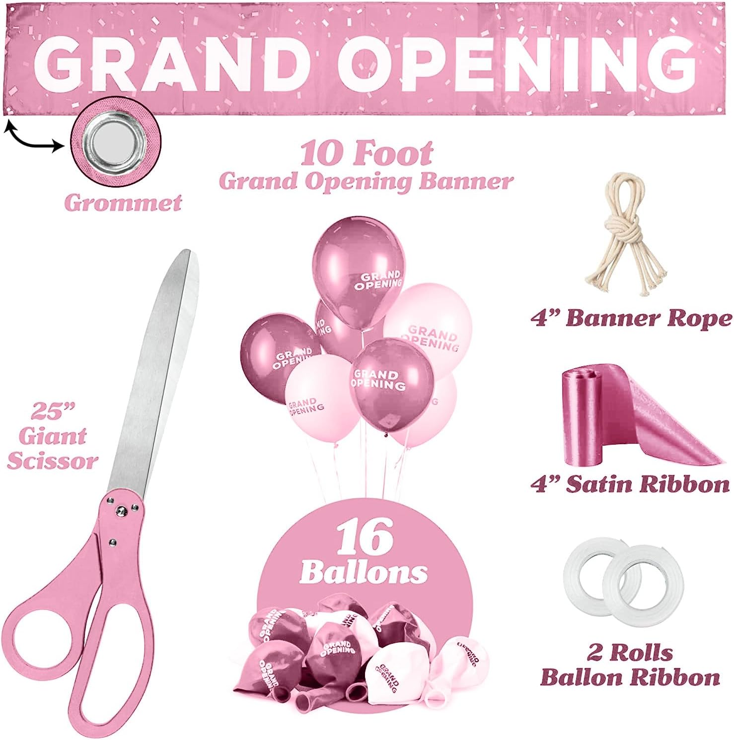 Upper Midland Products Deluxe Grand Opening Ribbon Cutting Kit