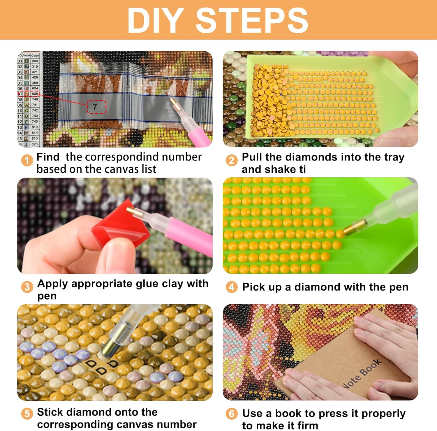 SENQAO Diamond Painting Kit for Adults 12x16 Inch Sunflower Art