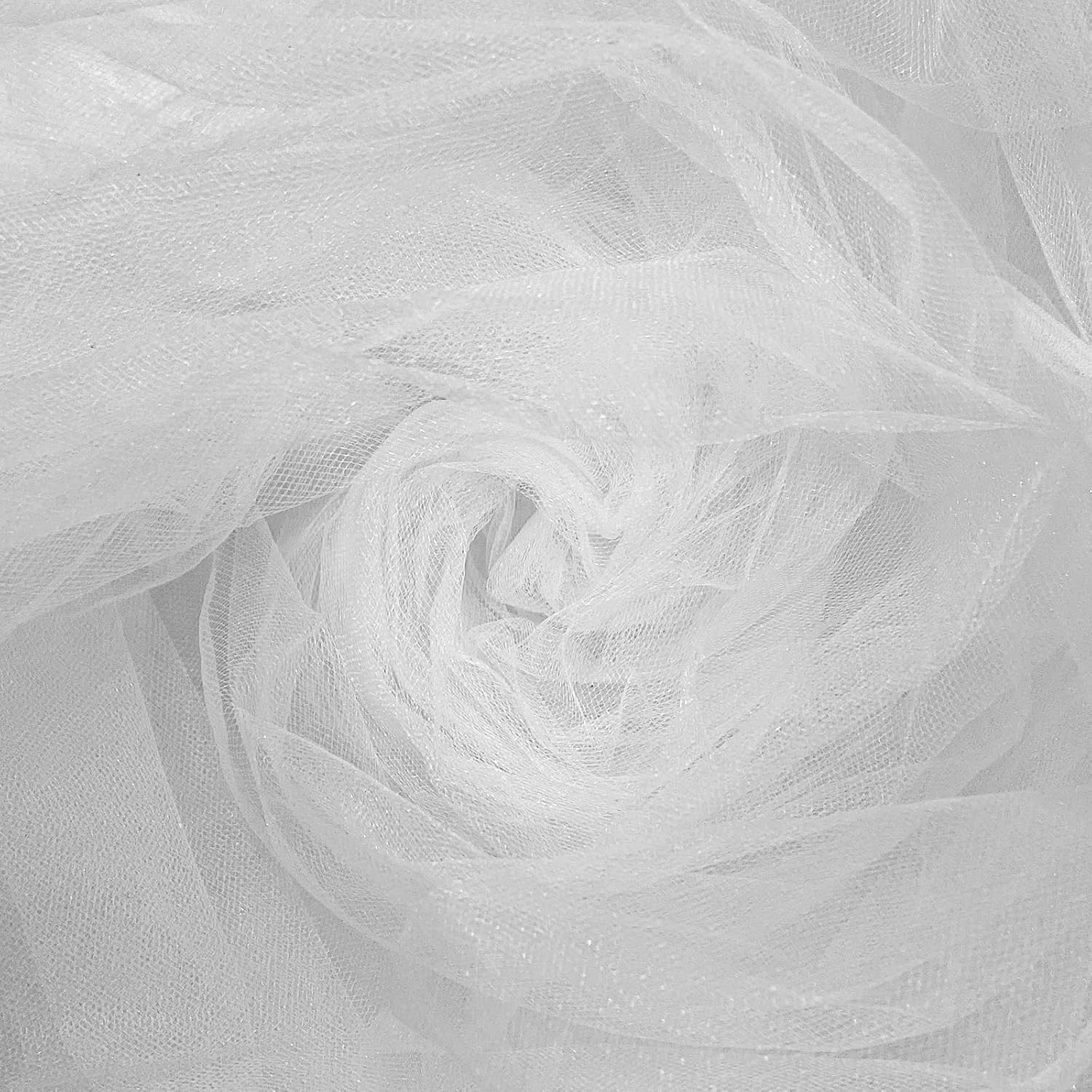 CANIPHA Organza Sheer Fabric for Bridal Decor 72x59in