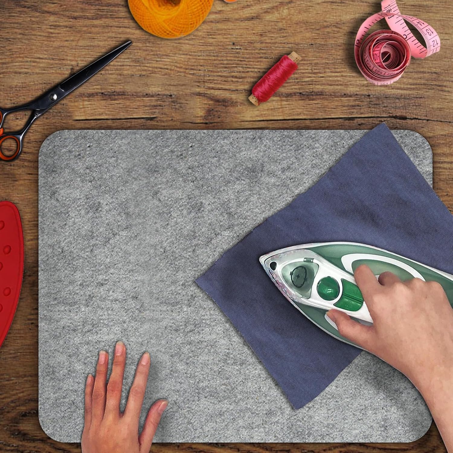 ZOMONETI Wool Pressing Mat 15x12 Inches
