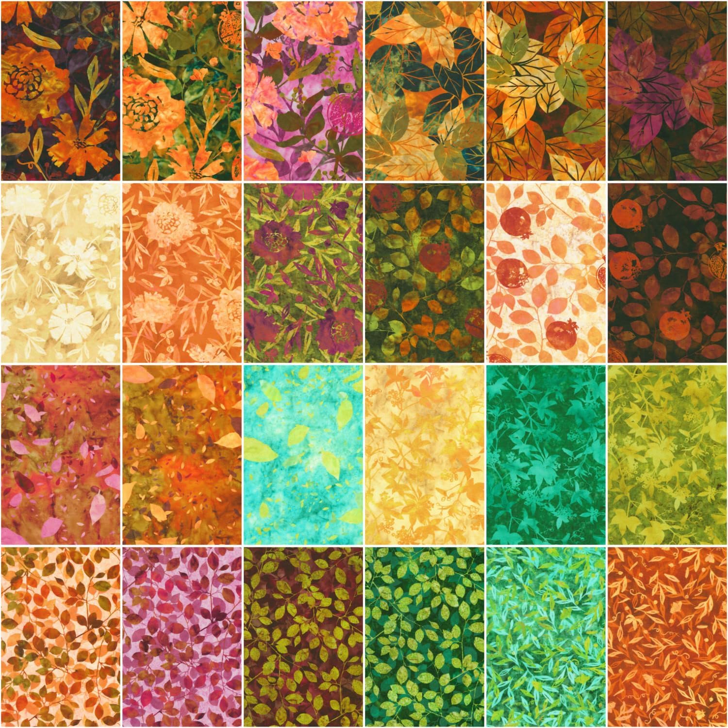 Robert Kaufman Potpourri Roll Up Fabric 40 Strips 25 Inch