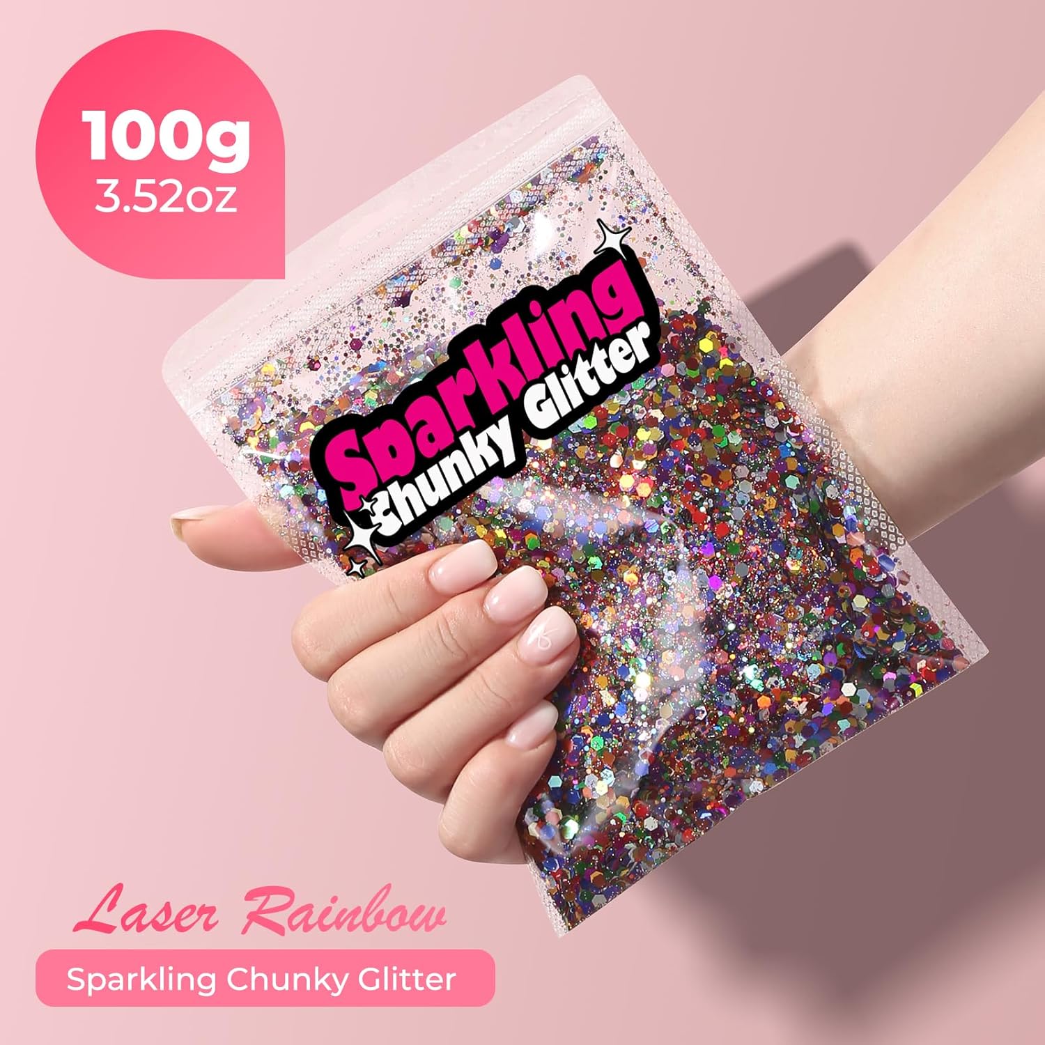 Rainbow Glitter Snow Globe Tumbler Kit