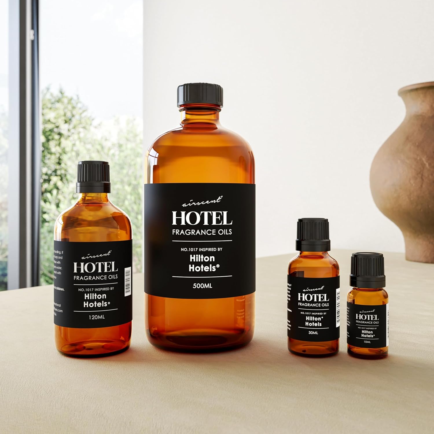 Air-Scent Hotel Diffuser Oil No 1017 - 10 mL Glass Bottle with Dropper