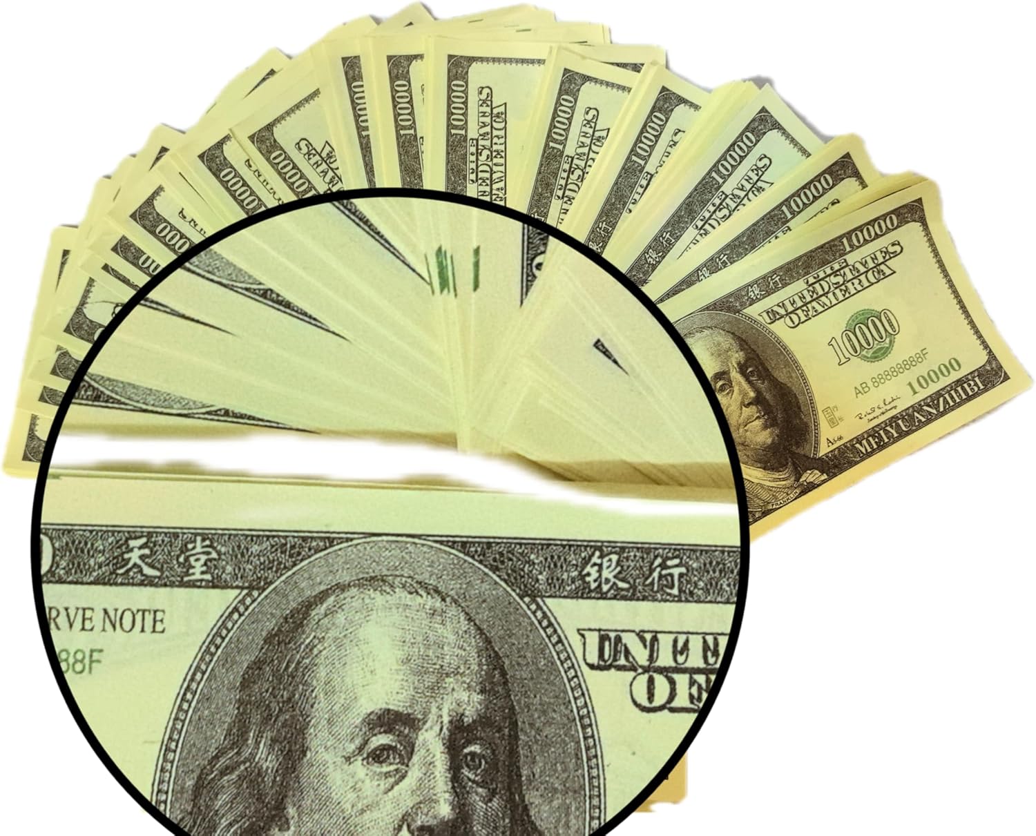 Ancestor Money 800 Sheet Joss Paper Heaven Hell Banknotes