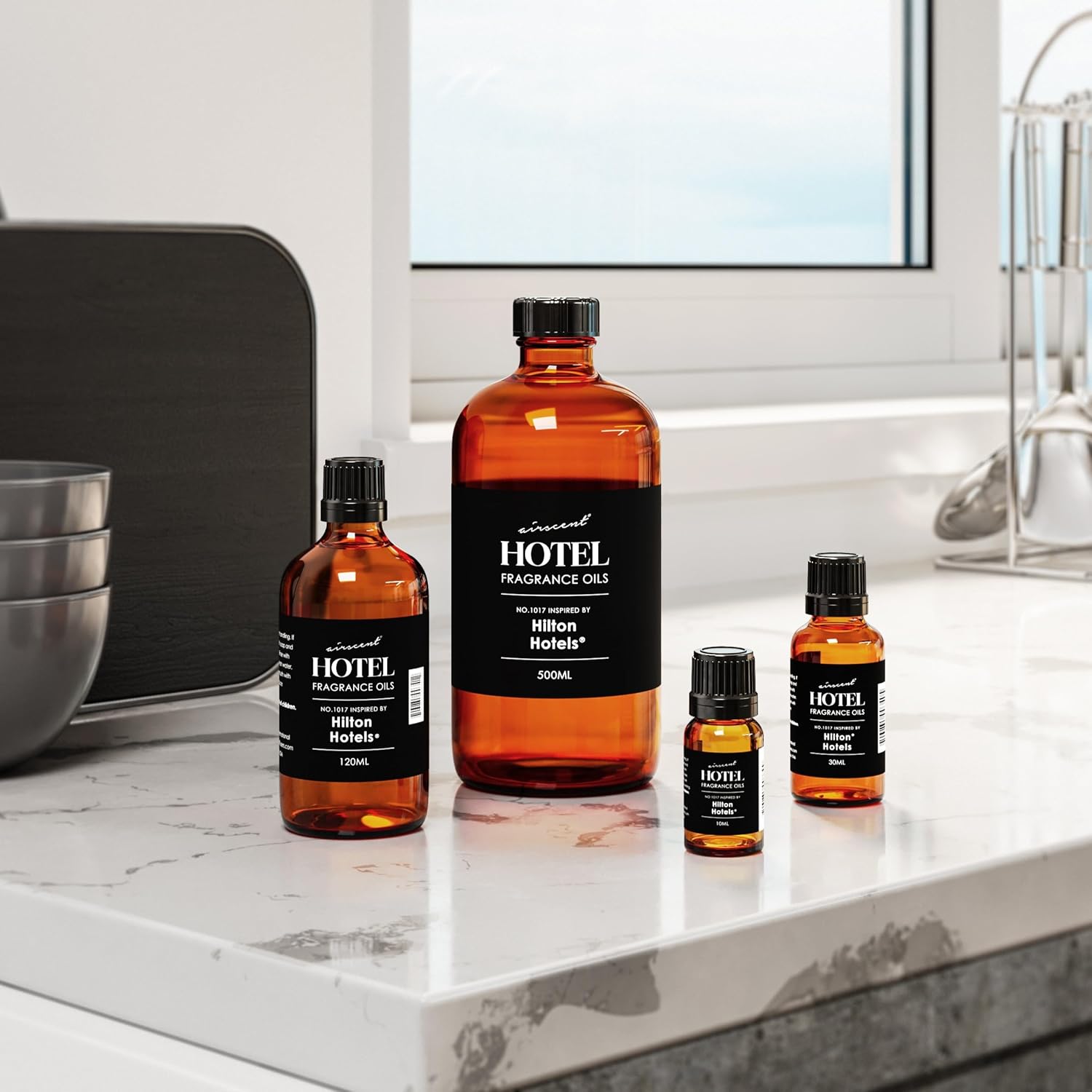 Air-Scent Hotel Diffuser Oil No 1017 - 10 mL Glass Bottle with Dropper