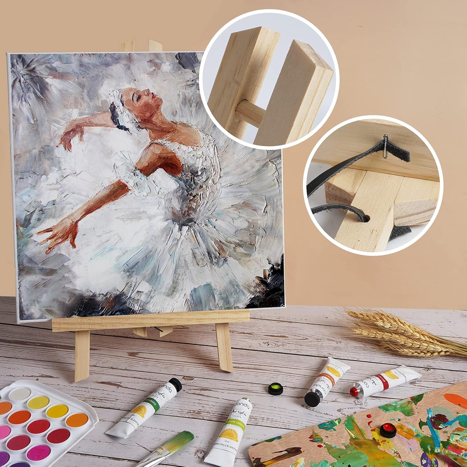 12 Pack Tabletop Easel for Art and Display
