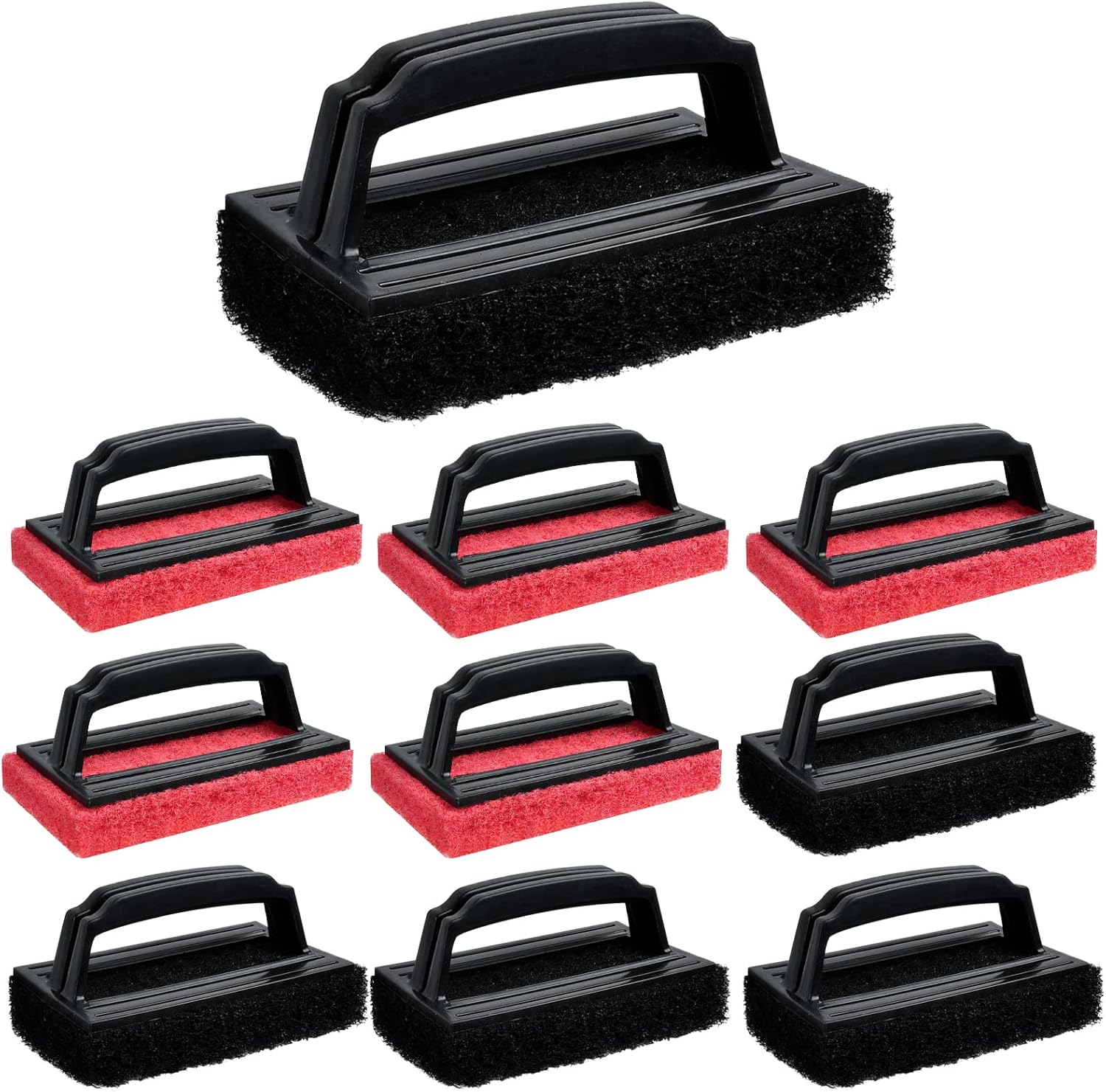 10 Pcs Screen Printing Scrub Pad with Handle