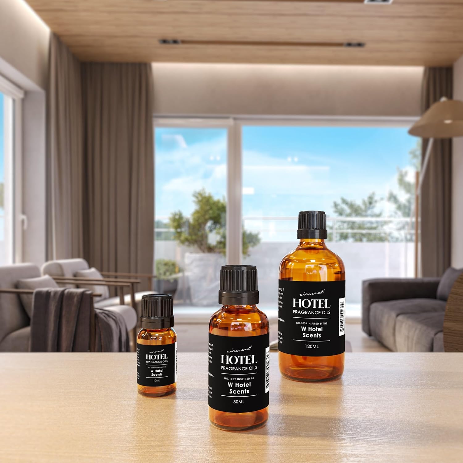 Air-Scent Hotel Diffuser Oil Inspired by The W - 10 mL Glass Bottle