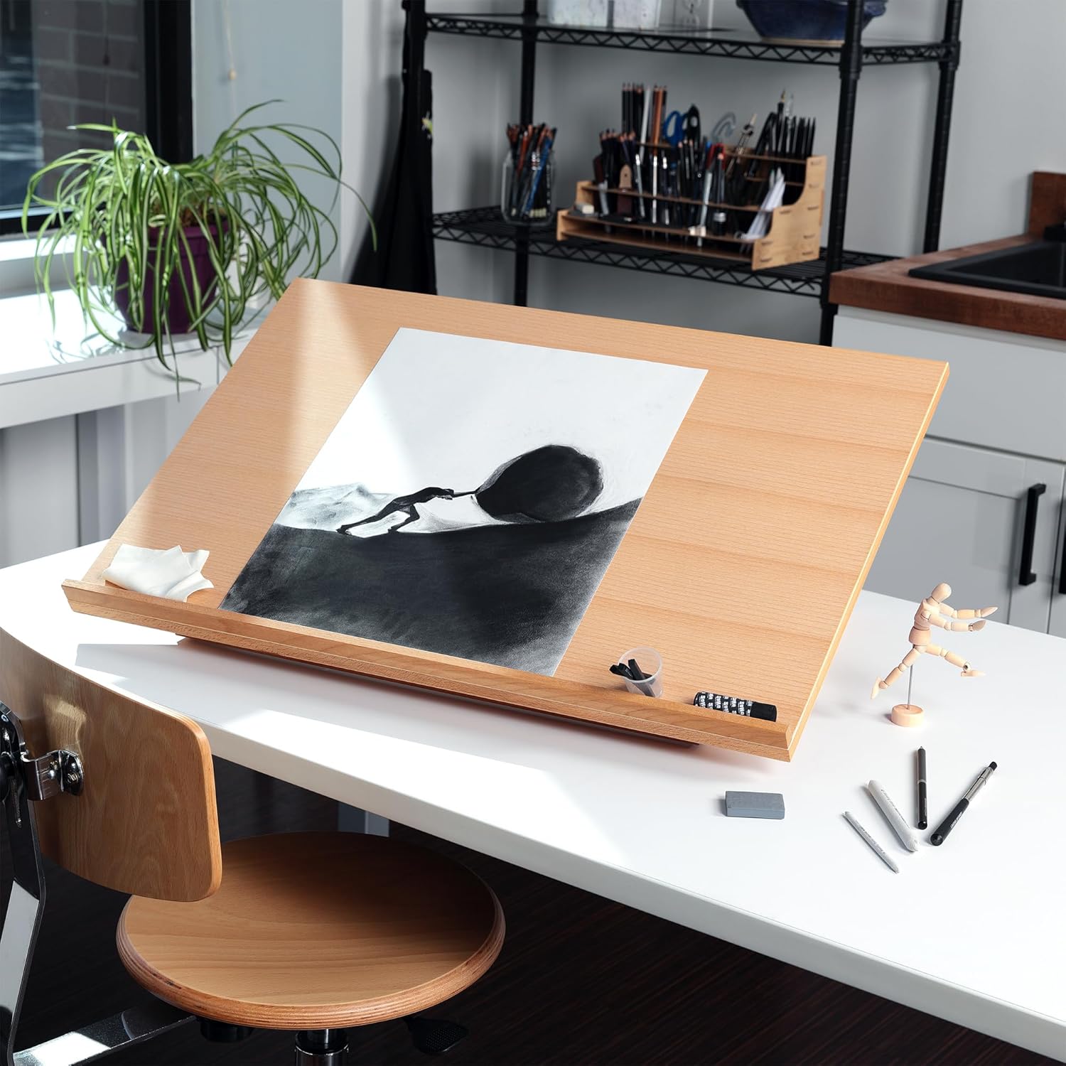 Soho Urban Artist Extra Large Drawing Board Stand Easel