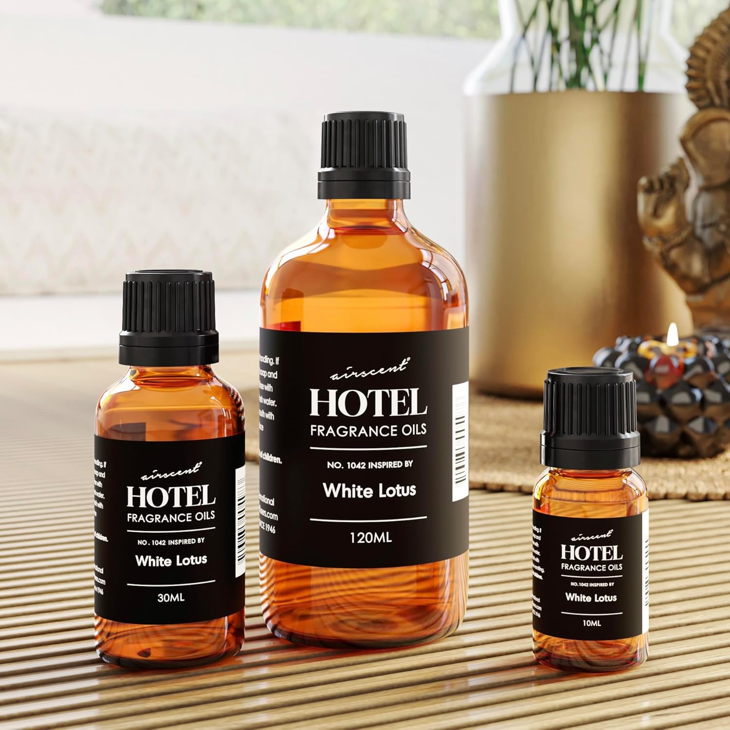 Air-Scent Hotel Diffuser Oil - White Lotus Inspired Fragrance