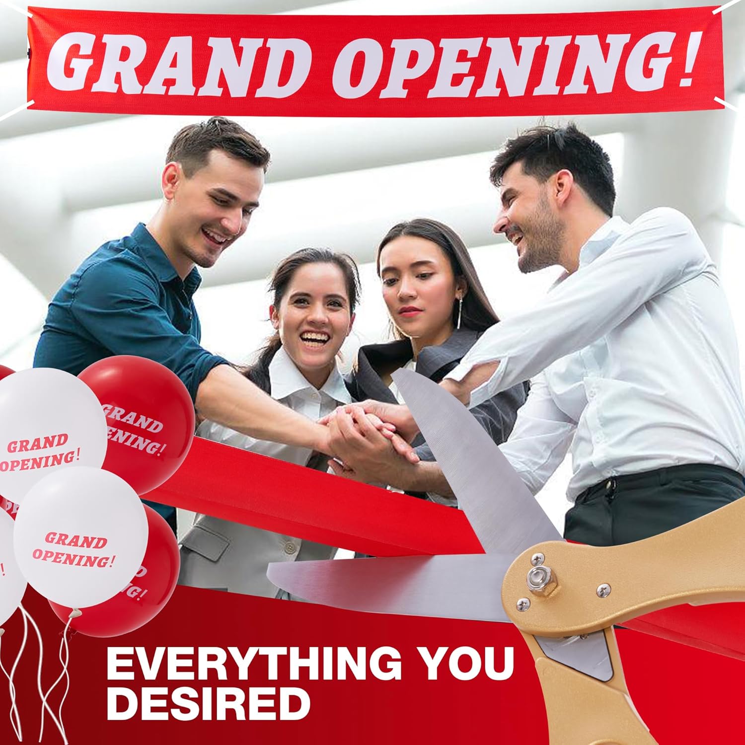 COMSIS Ribbon Cutting Ceremony Kit for Grand Opening