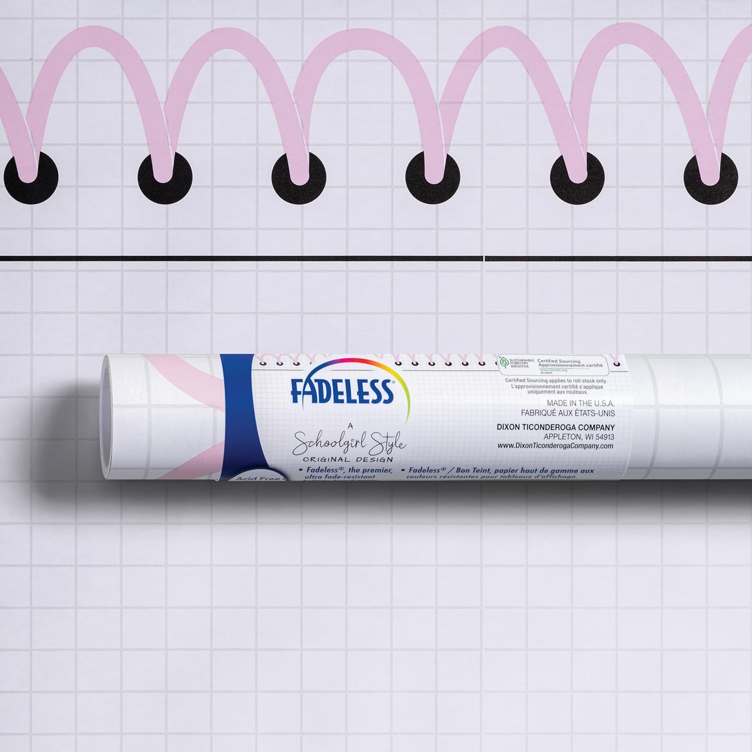 Fadeless Schoolgirl Bulletin Board Paper 4725 x 25 1 Roll