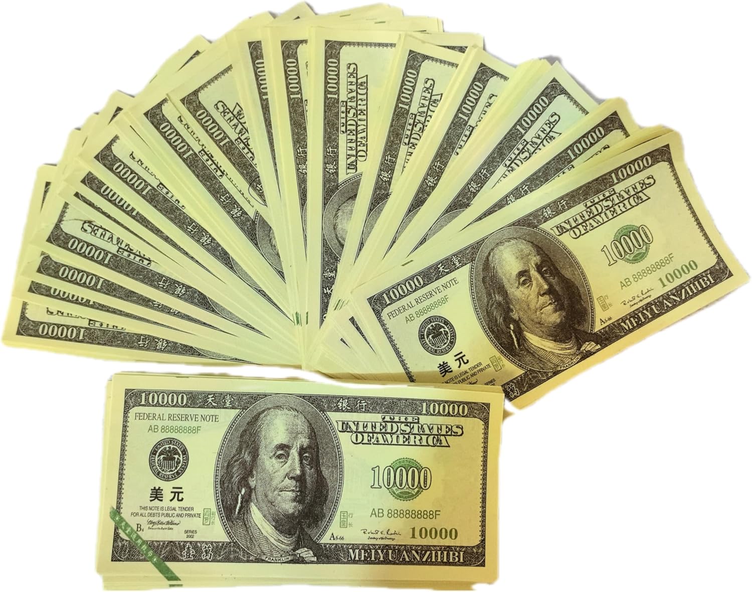 Ancestor Money 800 Sheet Joss Paper Heaven Hell Banknotes