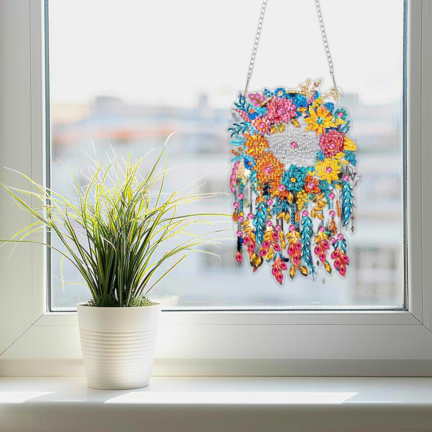 SENQAO Dream Catcher Diamond Art Painting Kit for Adults Beginners