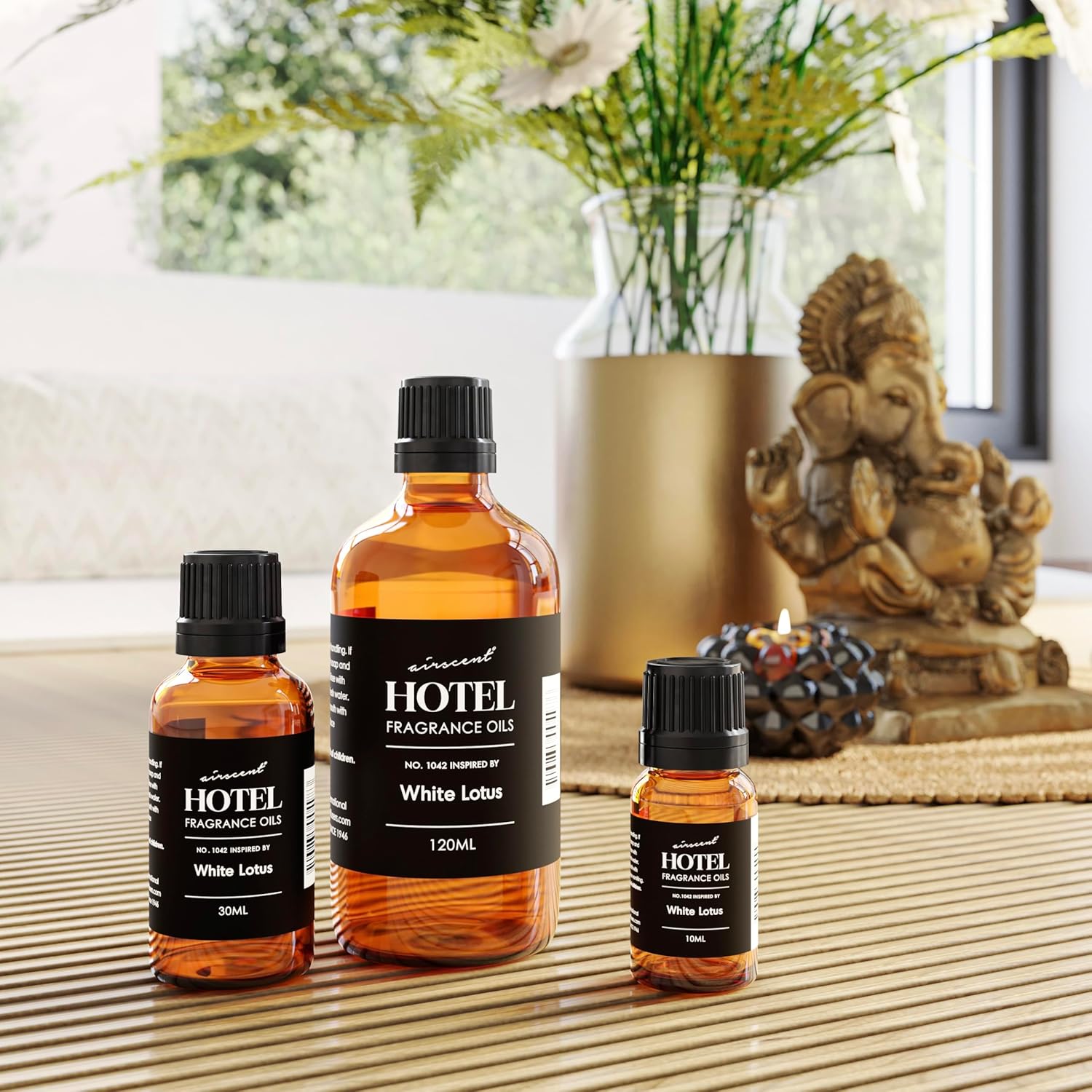 Air-Scent Hotel Diffuser Oil - White Lotus Inspired Fragrance