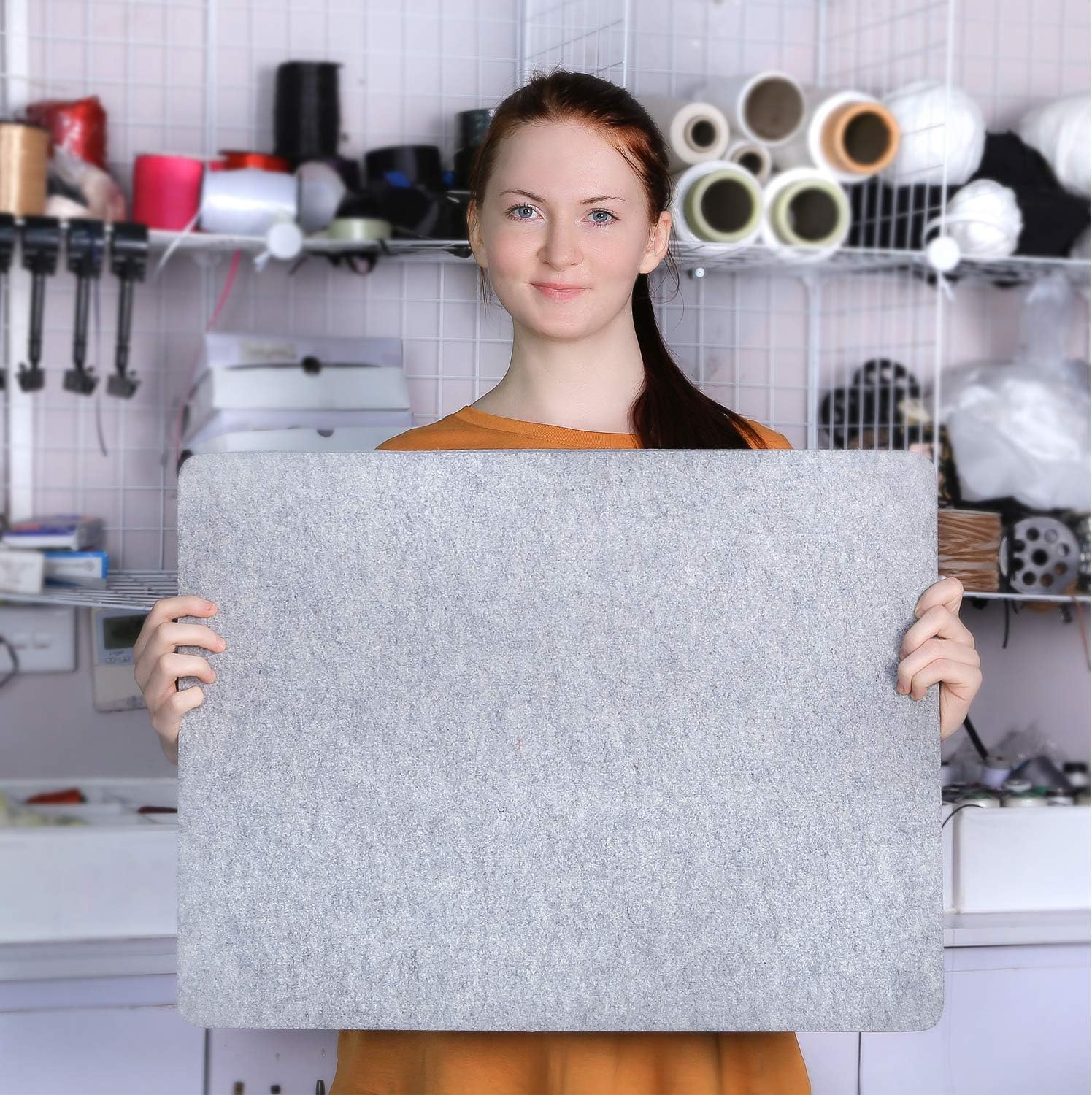 Wool Pressing Pad 24x18 Inches for Quilting and Ironing