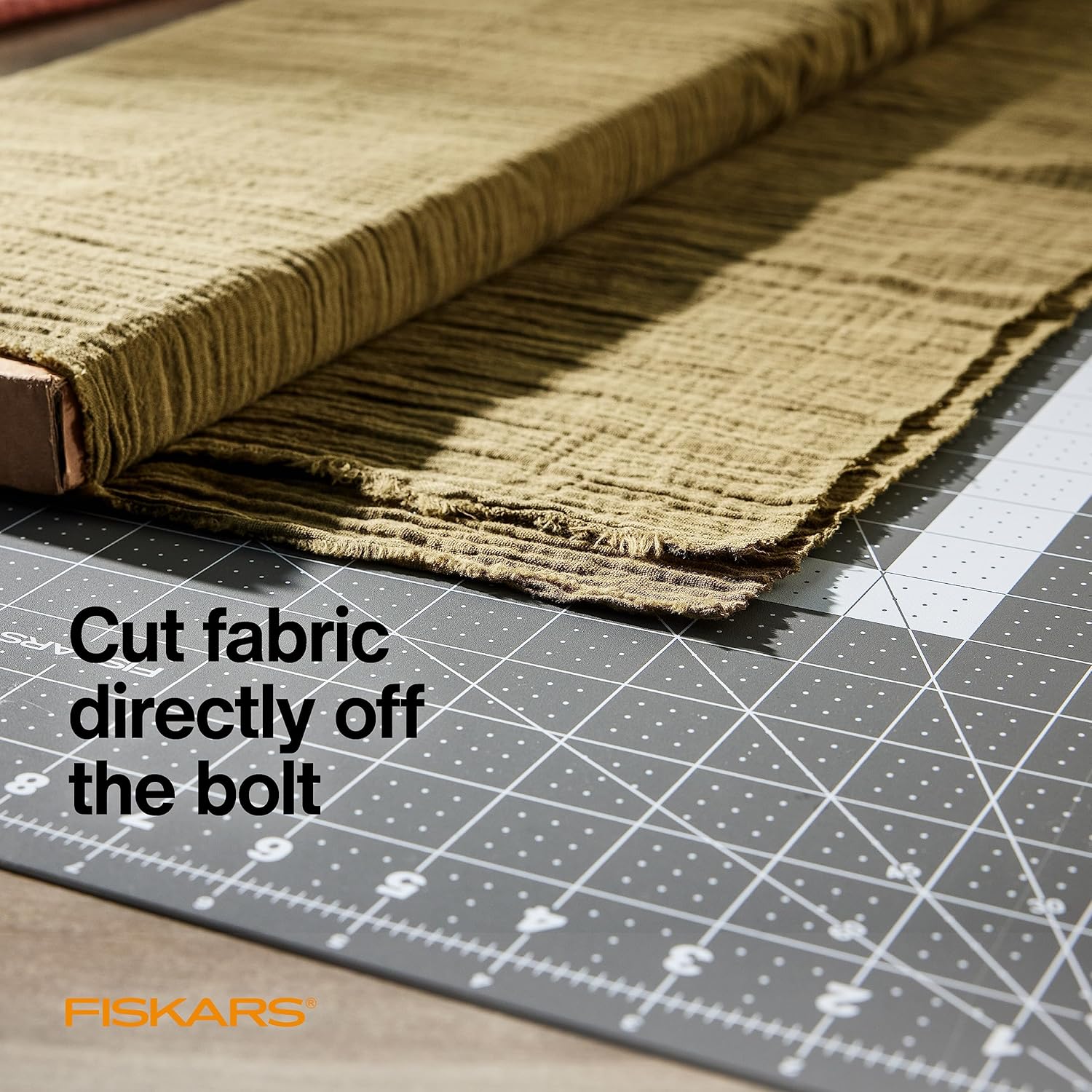 Fiskars Self-Healing Cutting Mat for Quilting and Crafts