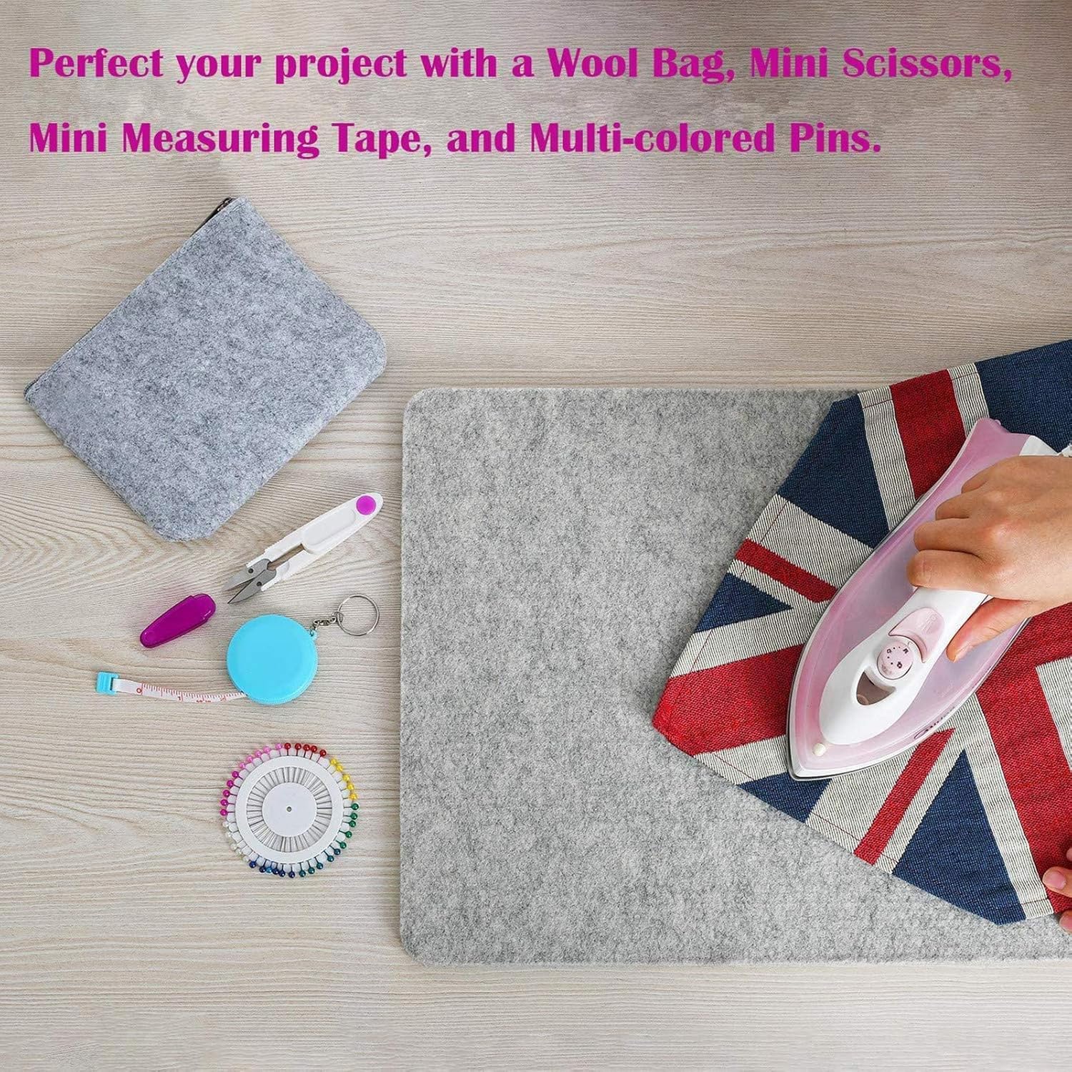 Rdutuok 17x135 Wool Pressing Mat for Quilting and Sewing