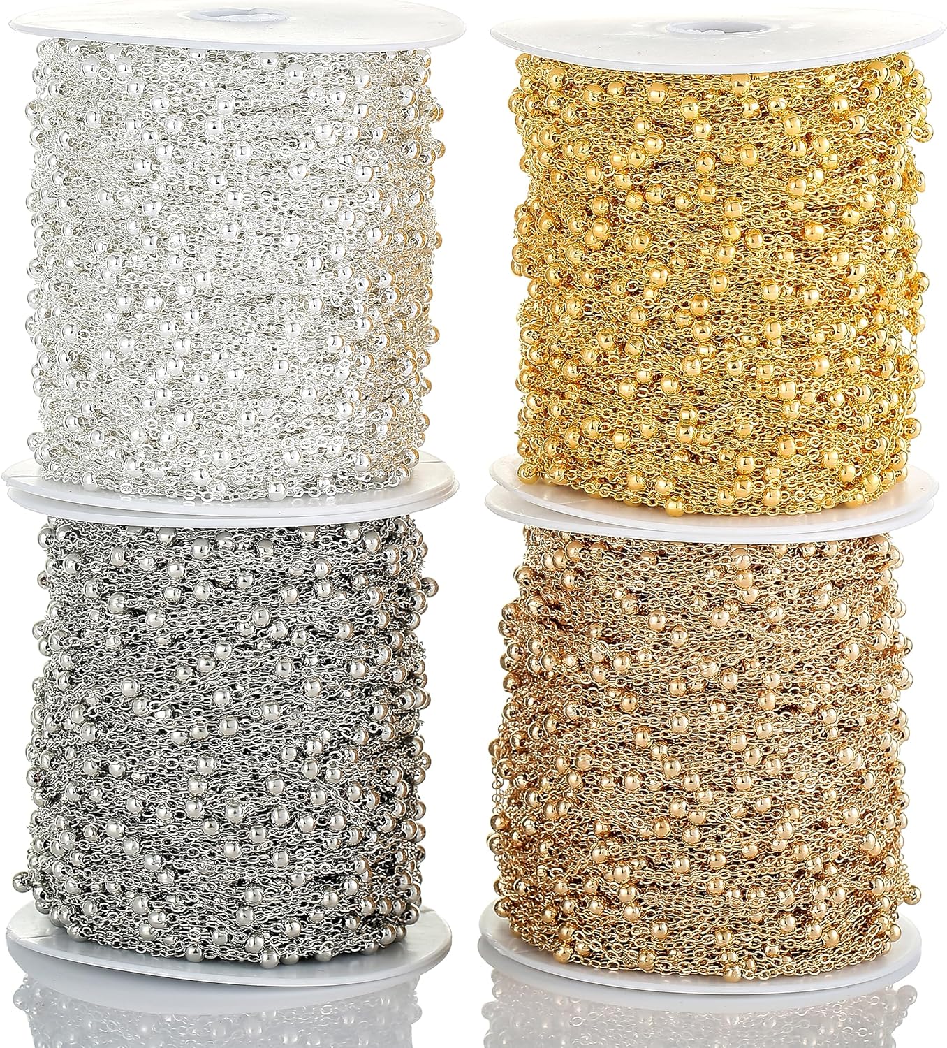 KAOYOO 20 Yard Stainless Steel Ball Chain for DIY Crafts