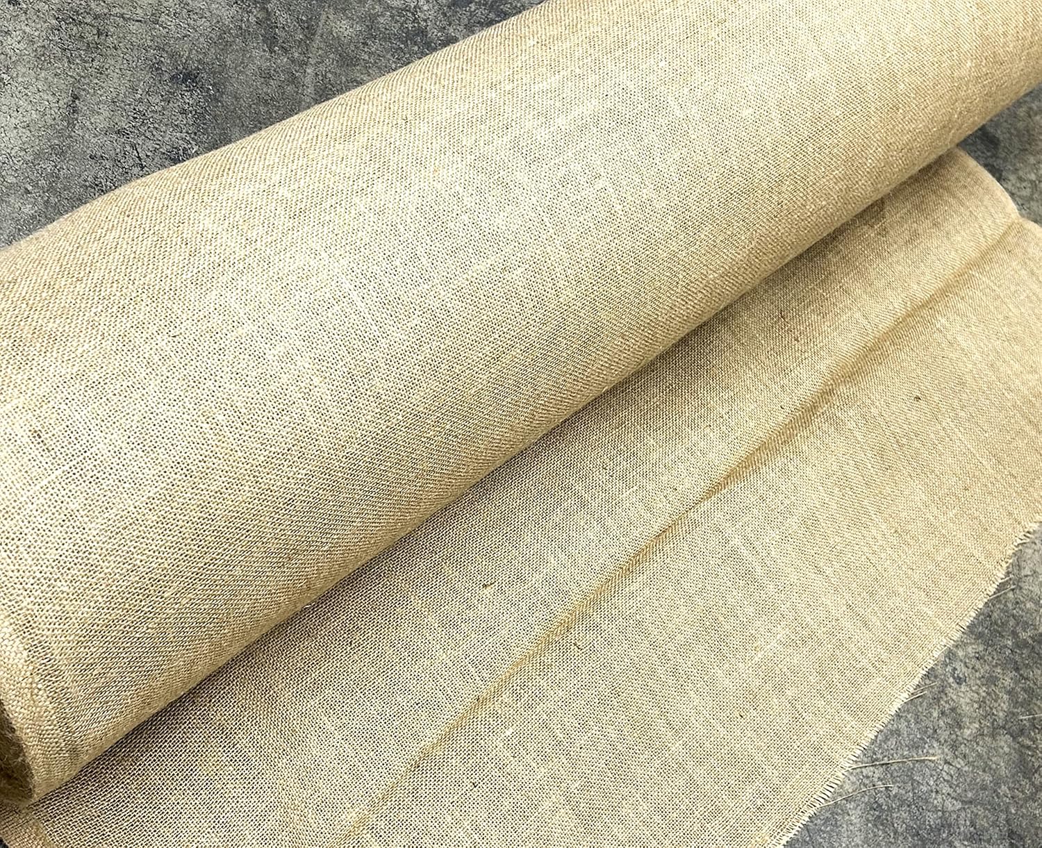 AAYU Premium 48 Burlap Fabric Roll for Wedding and Crafts